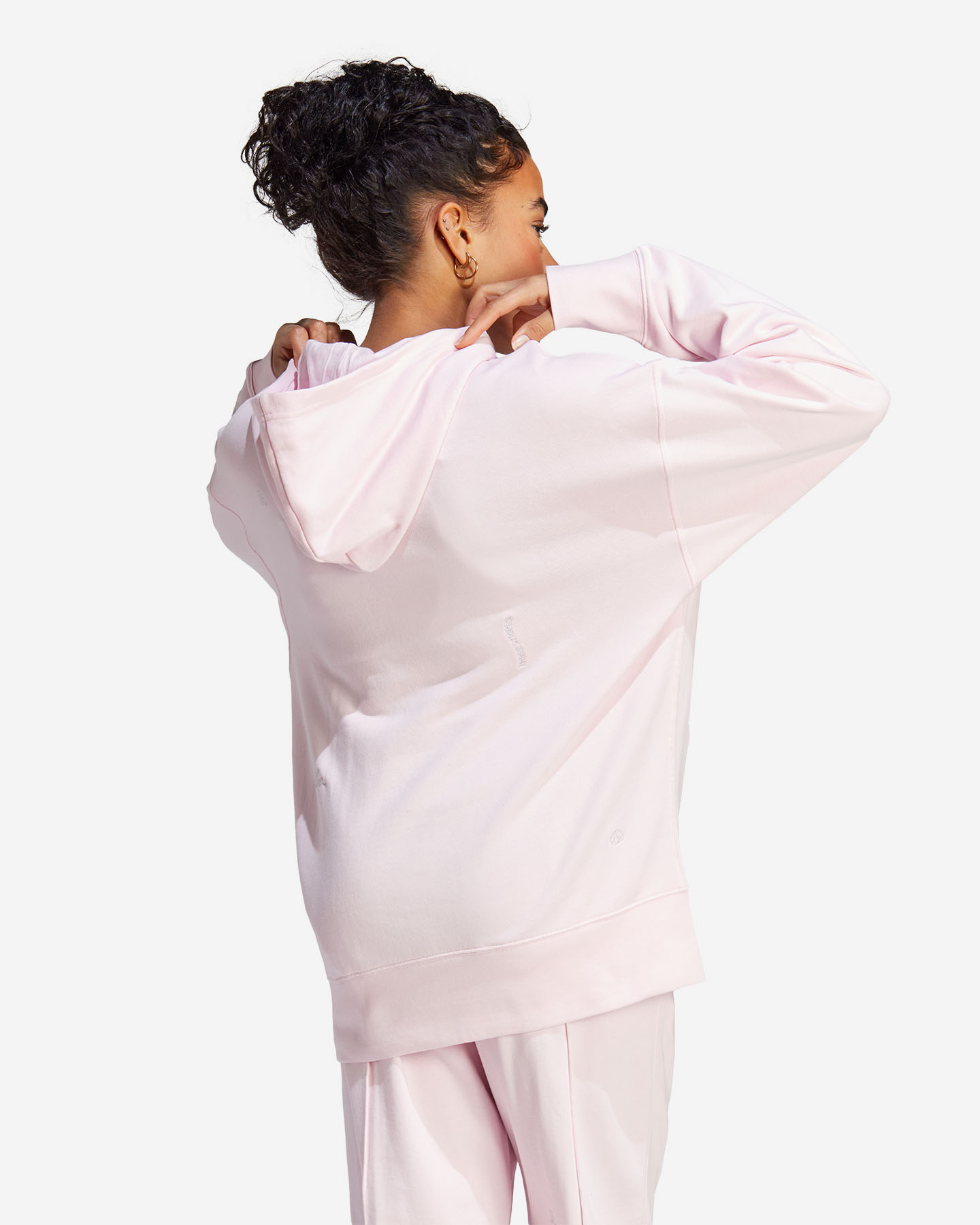 Felpa ADIDAS LOGO W - Rosa - 2 | Cisalfa Sport