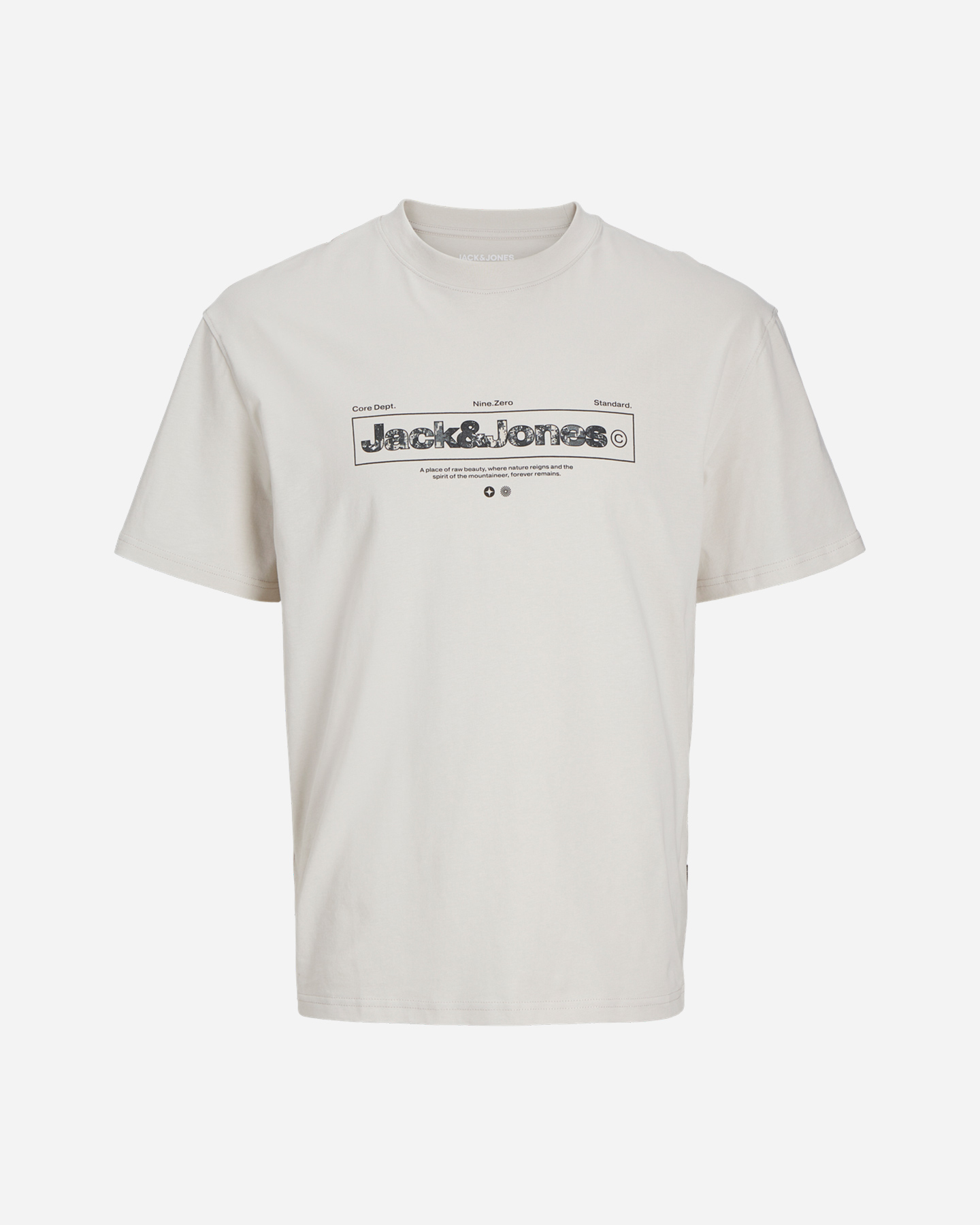 T-shirt JACK & JONES JCOALPHA M - Beige - 0 | Cisalfa Sport