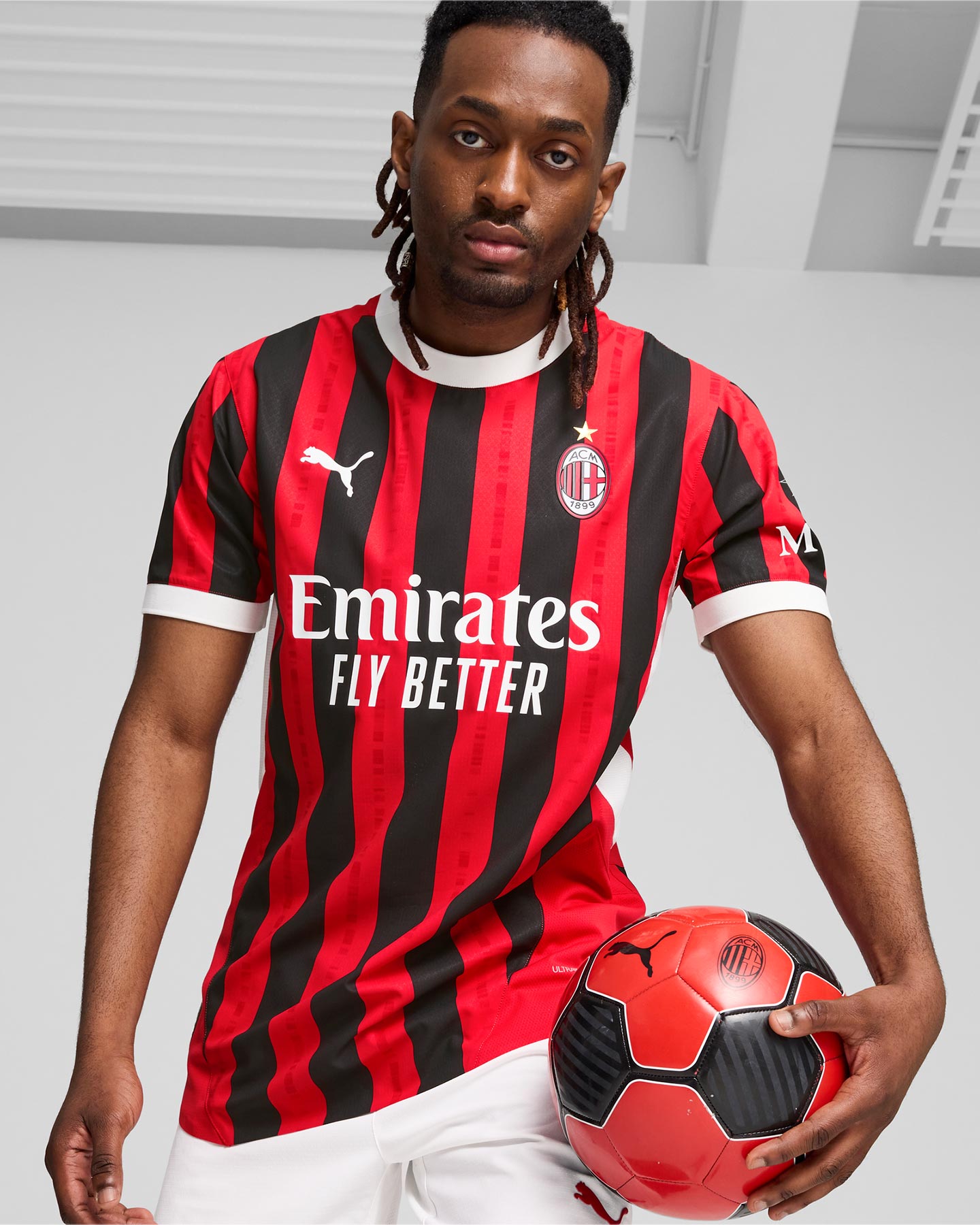 Maglia calcio ufficiale PUMA MILAN HOME AUTHENTIC 24-25 M - 2 | Cisalfa Sport