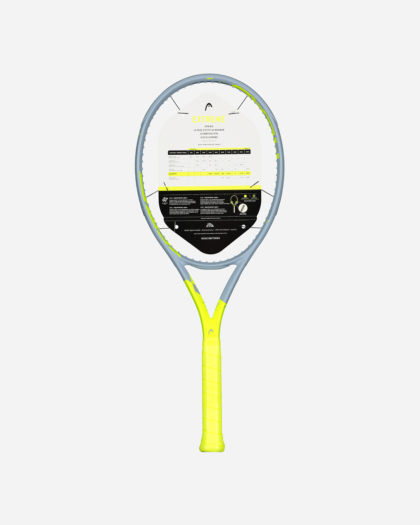 Telaio tennis HEAD GRAPHENE 360+ EXTREME MP 300GR - Color mix - 1 | Cisalfa Sport