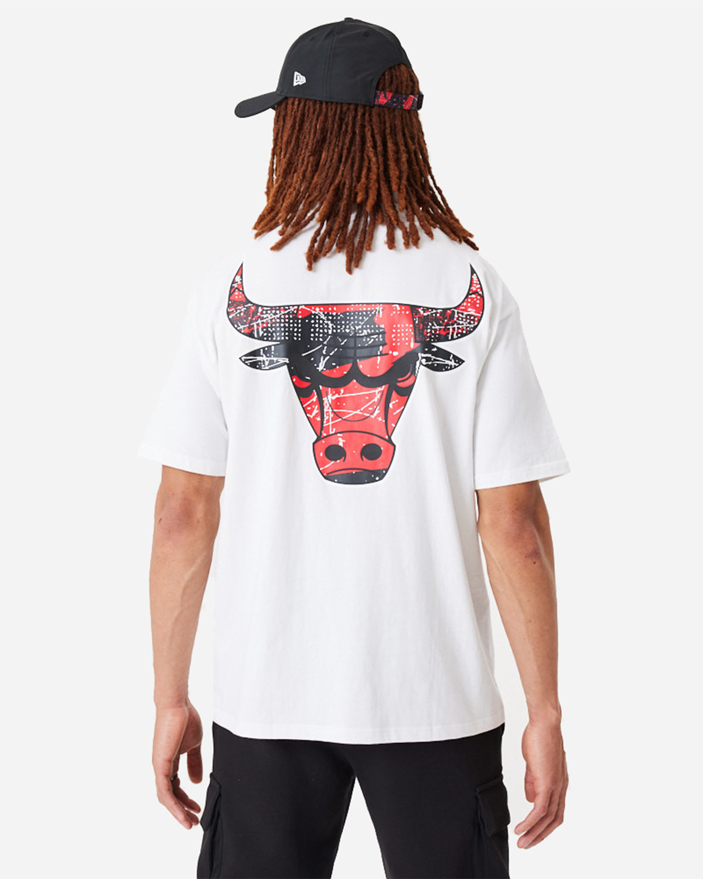 T-shirt NEW ERA INFILL LOGO CHICAGO BULLS - Bianco - 1 | Cisalfa Sport