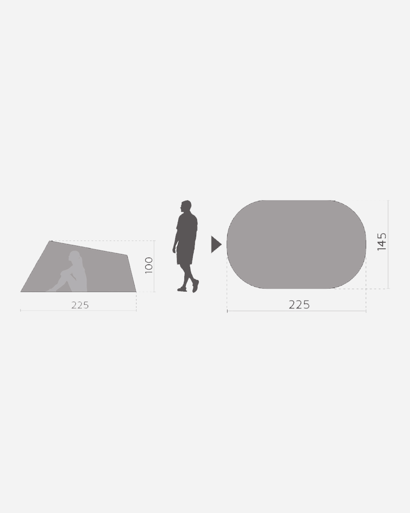 Tenda MCKINLEY IMOLA 220 - Blu - 2 | Cisalfa Sport