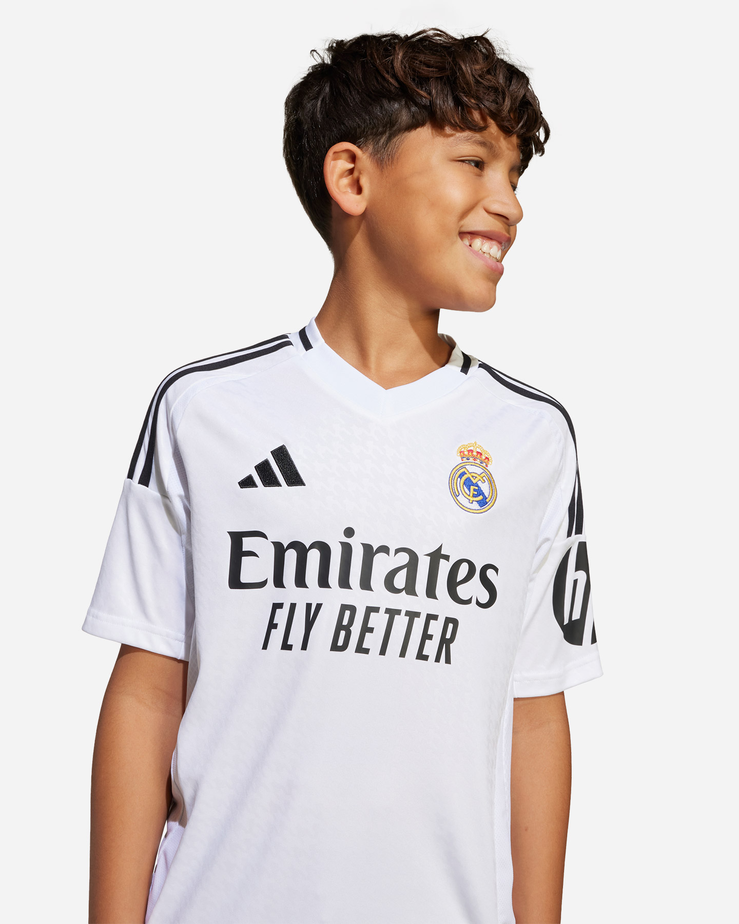 Maglia calcio ufficiale ADIDAS REAL MADRID HOME 24-25 JR - 4 | Cisalfa Sport