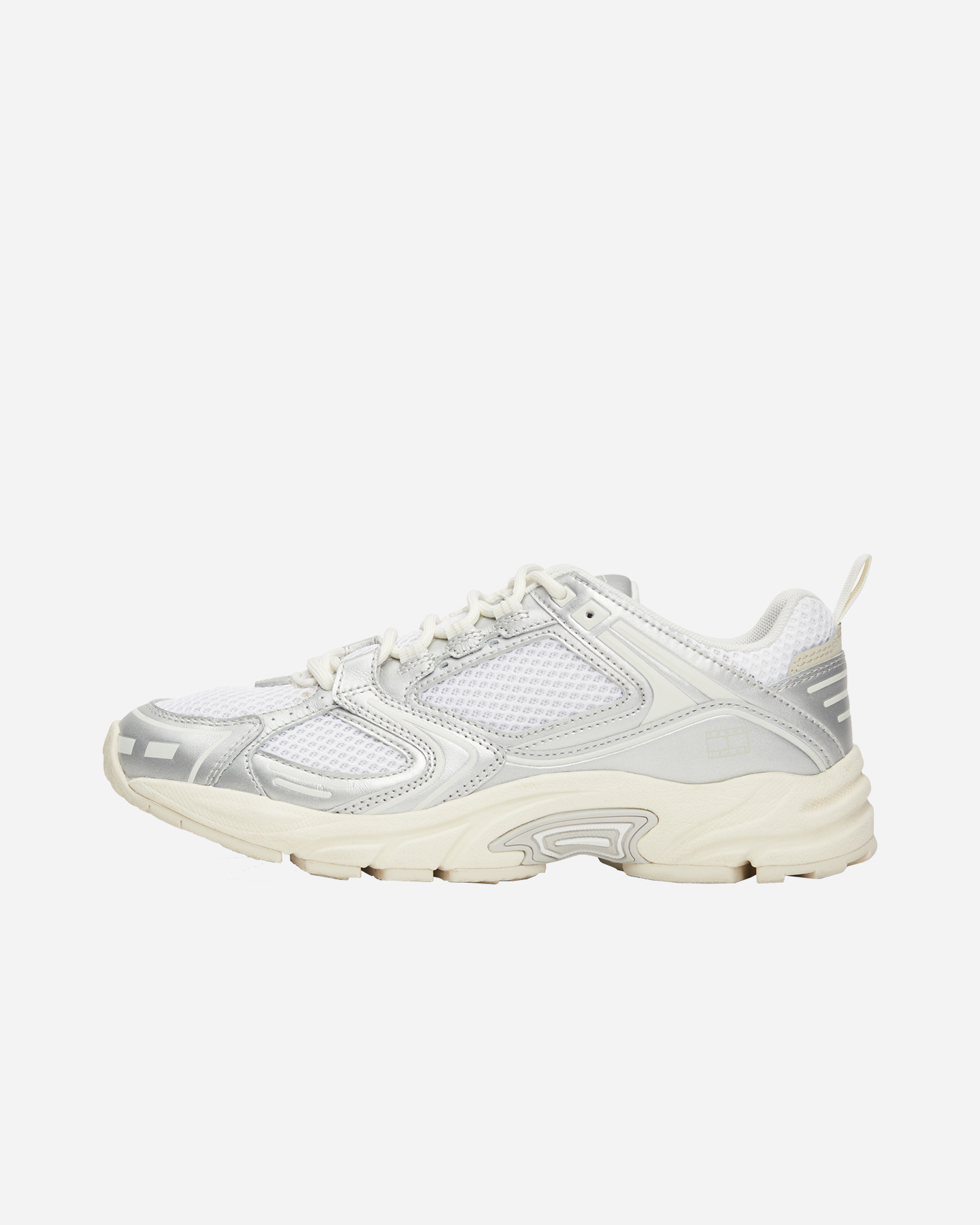 Scarpe sneakers TOMMY HILFIGER ARCHIVE RETRO RUNNER W - Bianco - 4 | Cisalfa Sport