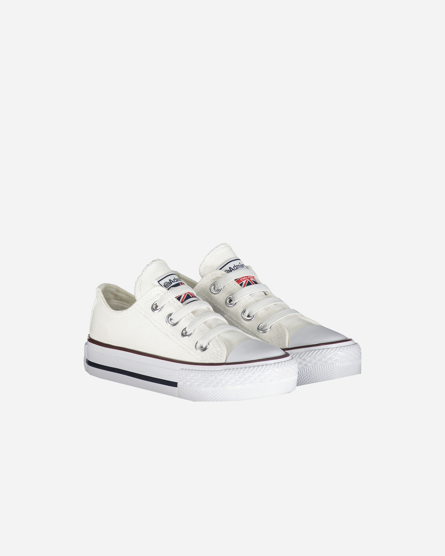 Scarpe sneakers ADMIRAL CANVAS JR - Bianco - 1 | Cisalfa Sport