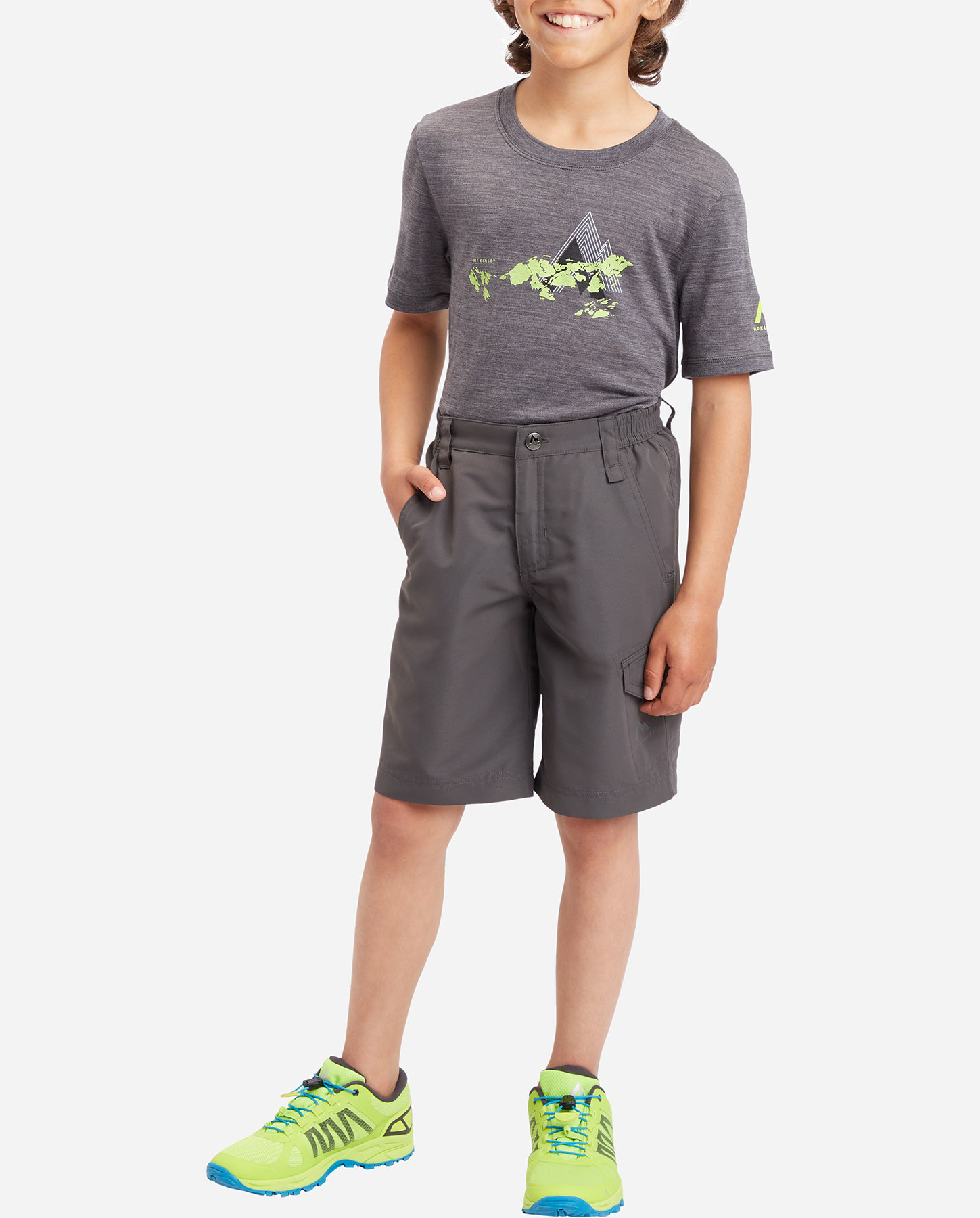 Pantaloncini MCKINLEY SANNA JR - Antracite - 2 | Cisalfa Sport