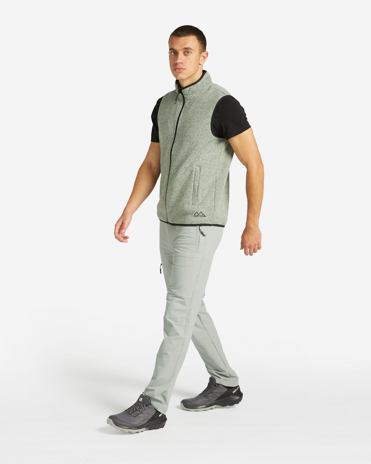 Gilet 8848 MOUNTAIN ESSENTIAL M - Nero - 3 | Cisalfa Sport