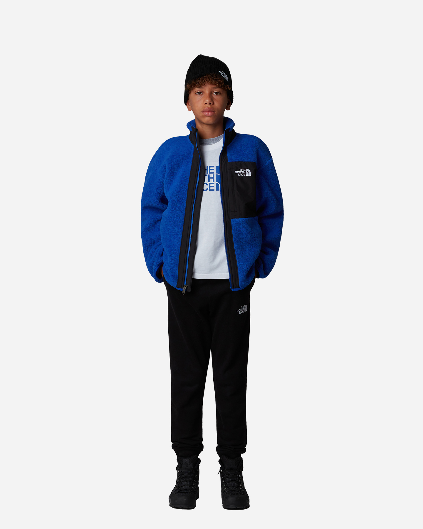 Felpa THE NORTH FACE YUMIORI JR - Blu - 5 | Cisalfa Sport