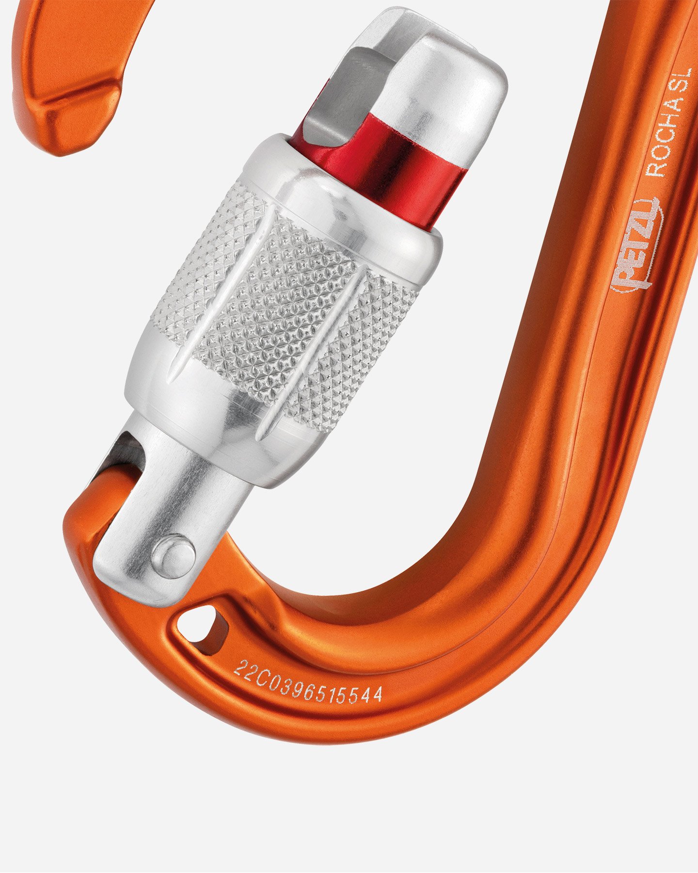 Moschettone PETZL ROCHA SL - Arancione - 2 | Cisalfa Sport