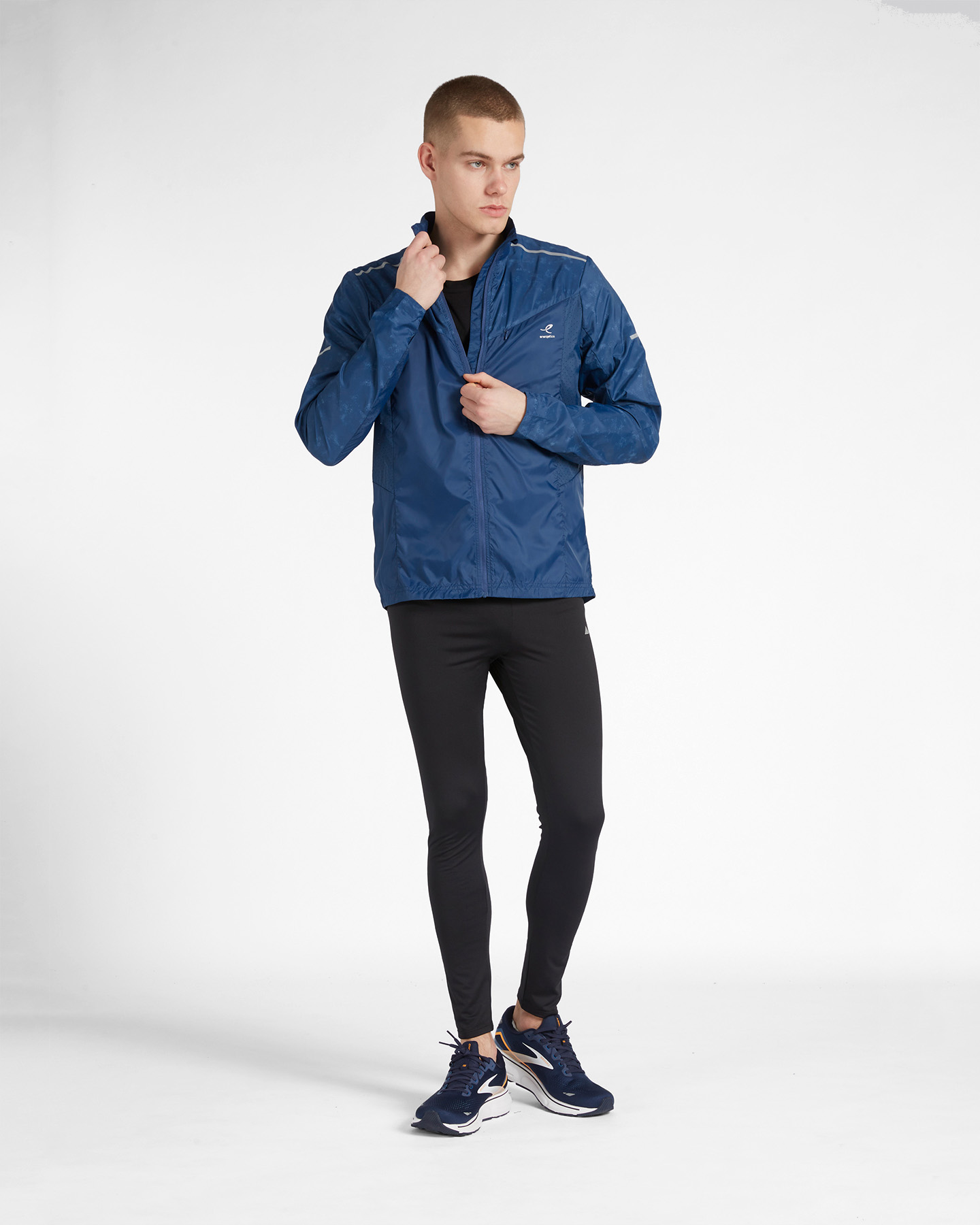 Giacca running ENERGETICS JESSI M - Blu - 1 | Cisalfa Sport