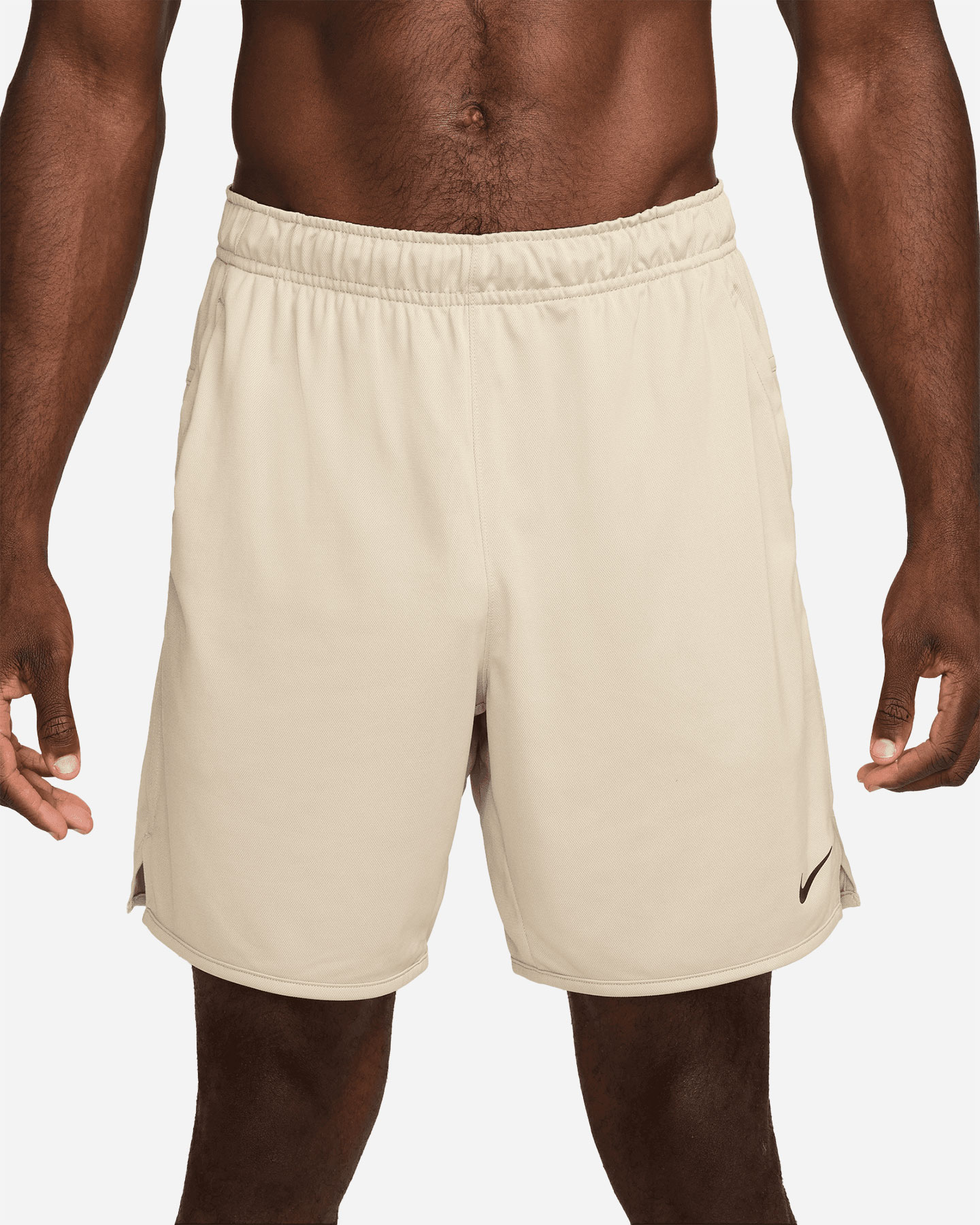 Pantalone training NIKE DRI FIT TOTALITY KNIT 7IN M - Beige - 2 | Cisalfa Sport