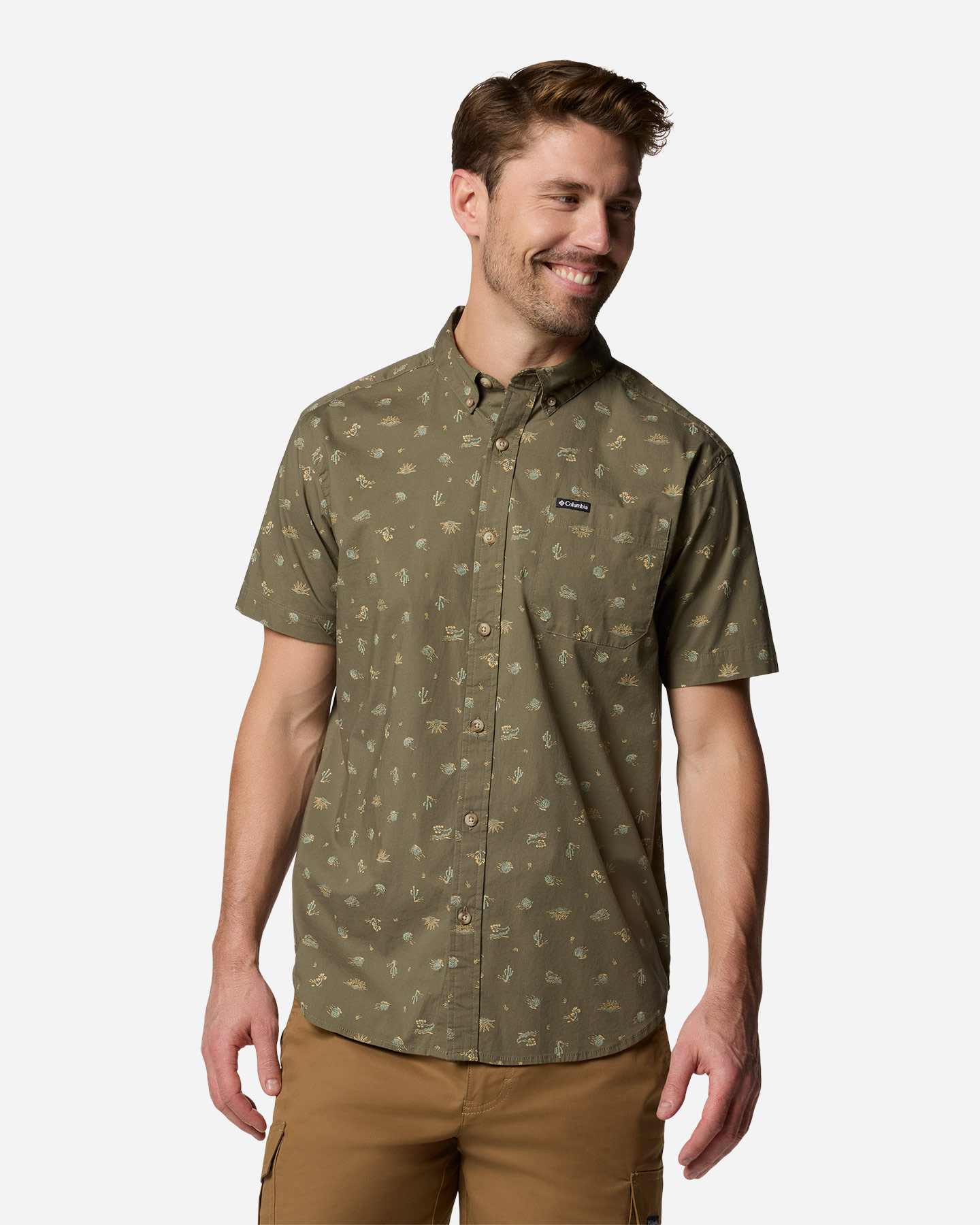 Camicia COLUMBIA RAPID RIVERS M - Verde - 3 | Cisalfa Sport