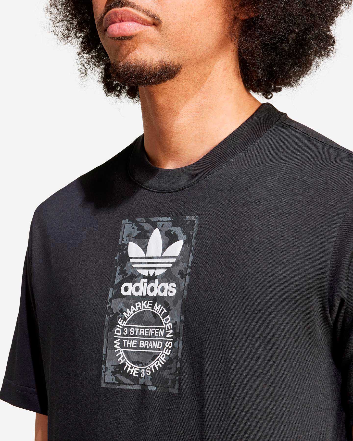 T-shirt ADIDAS CAMO M - Nero - 4 | Cisalfa Sport