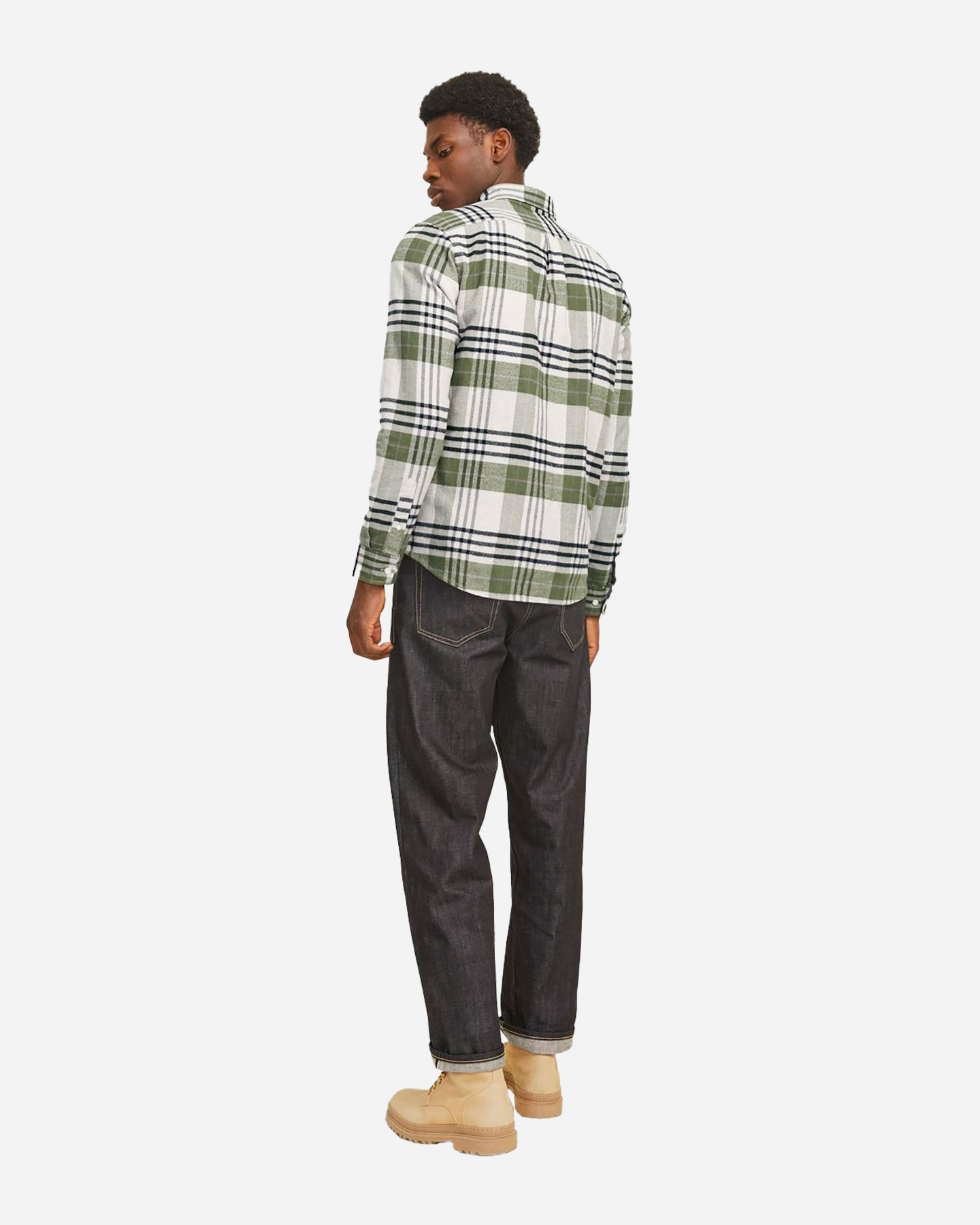 Camicia JACK & JONES PRBLUNORRIS M - Verde - 3 | Cisalfa Sport