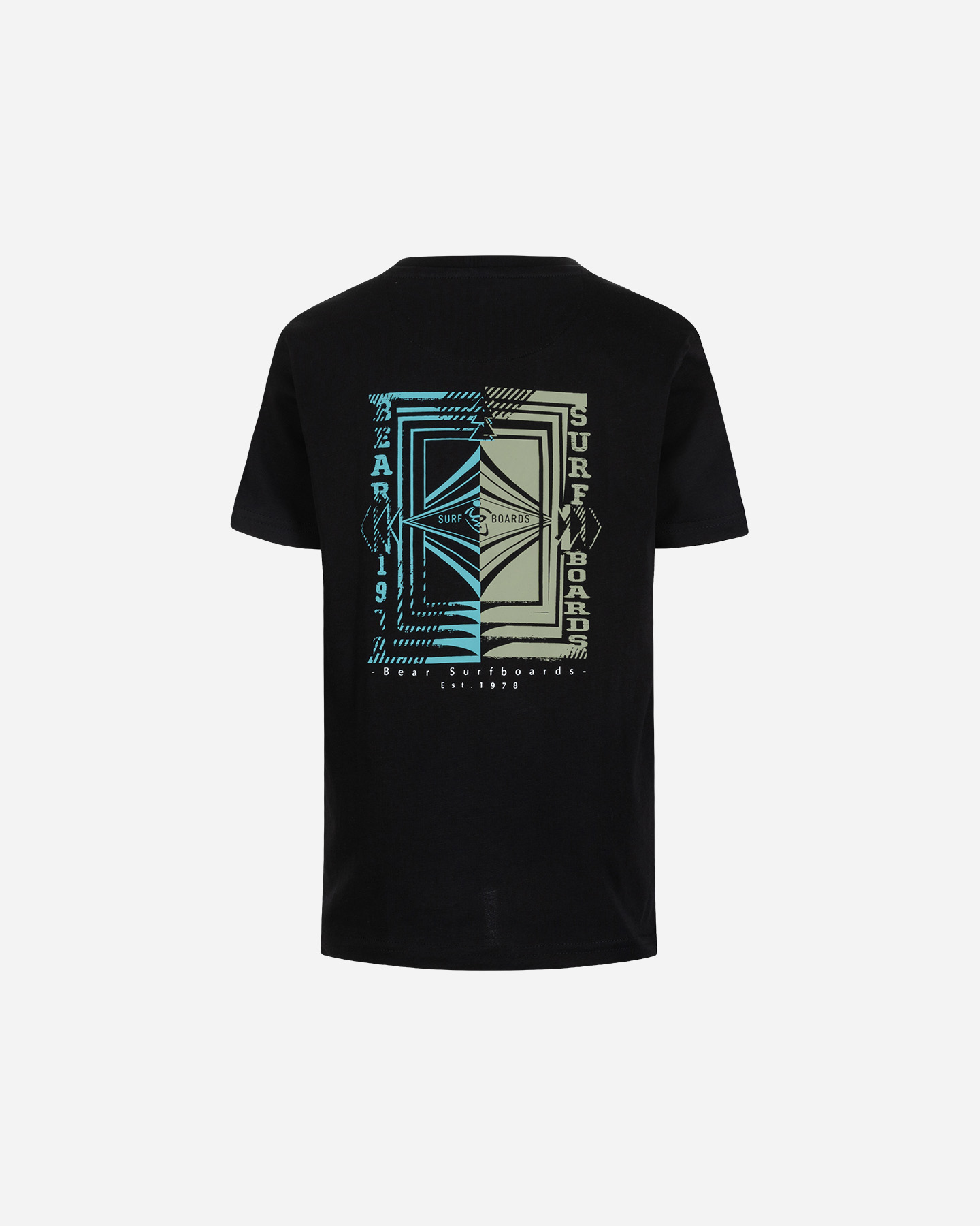 T-shirt BEAR TRIBAL BACK JR - Nero - 1 | Cisalfa Sport