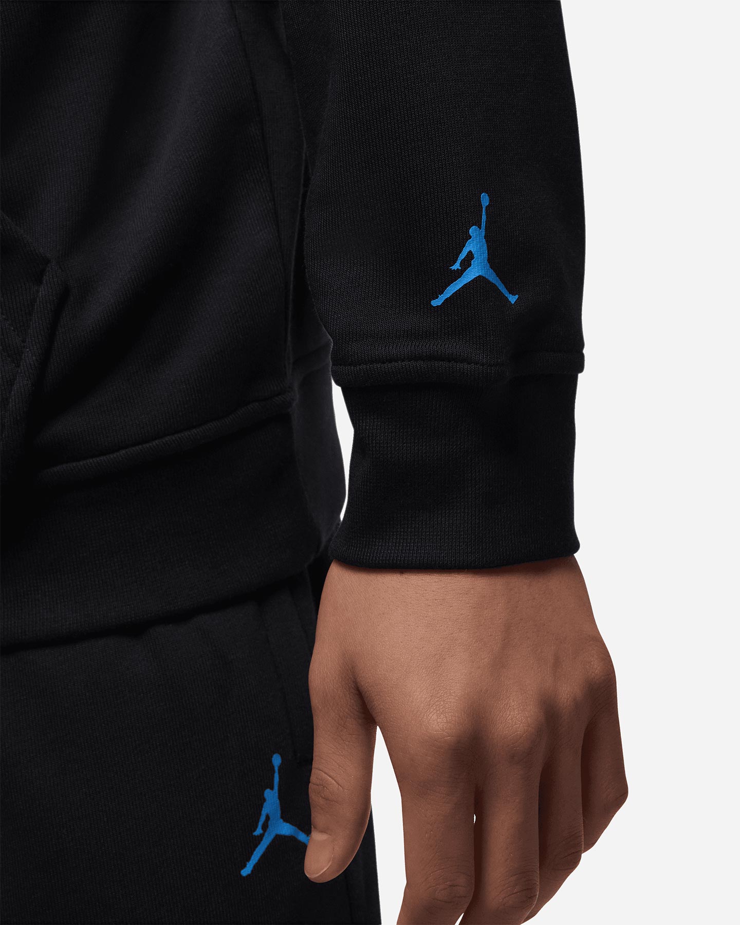 Felpa NIKE FLC JORDAN SPORT DRI FIT M - Nero - 4 | Cisalfa Sport