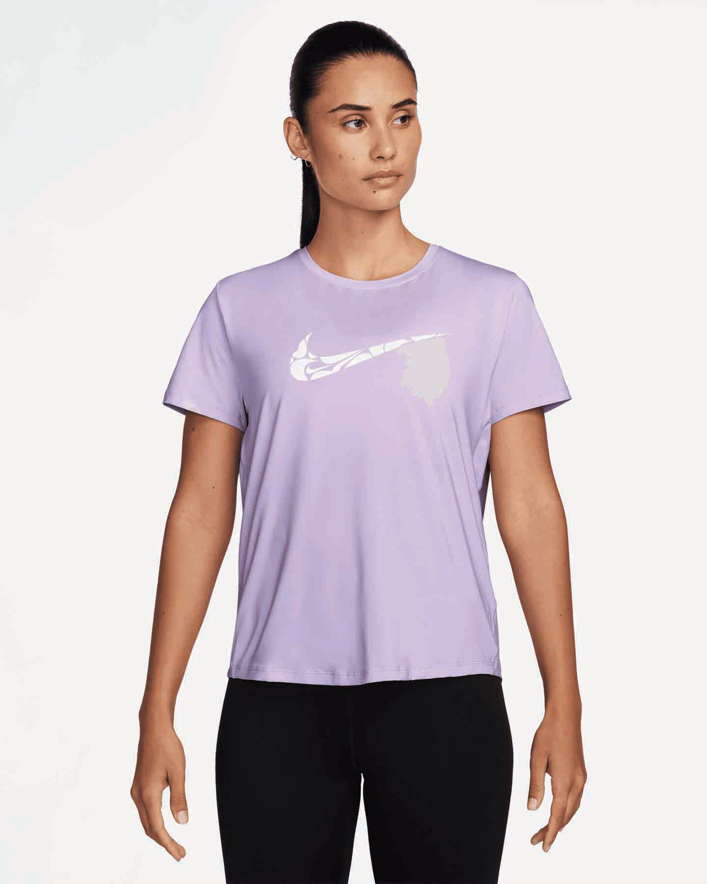 T-shirt running NIKE ONE SWOOSH DRI FIT W - 0 | Cisalfa Sport