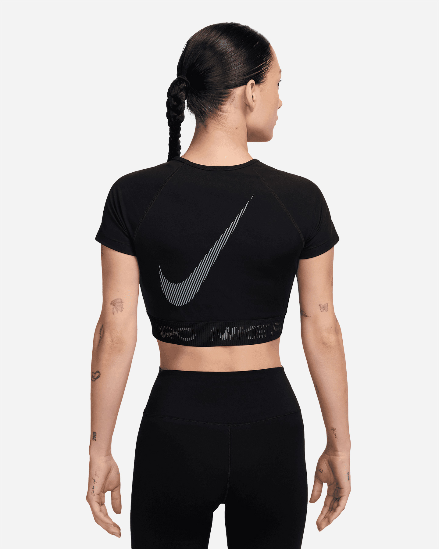 T-shirt training NIKE CROP PRO W - Nero - 1 | Cisalfa Sport