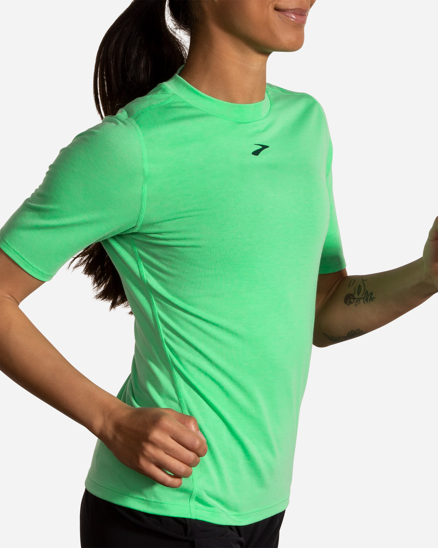 T-shirt running BROOKS HIGH POINT W - 3 | Cisalfa Sport