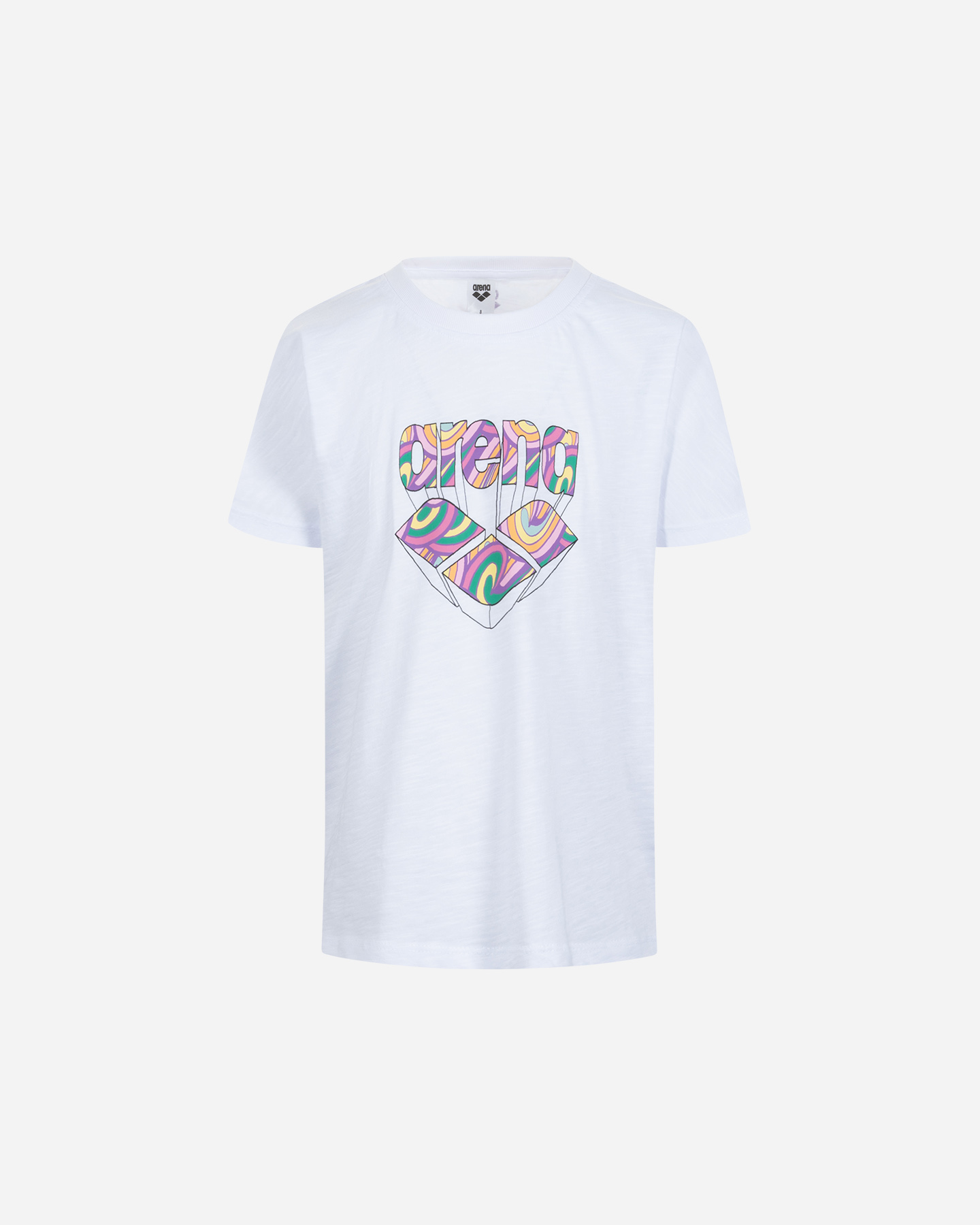 T-shirt ARENA BASIC ATHLETICS JR - Bianco - 0 | Cisalfa Sport