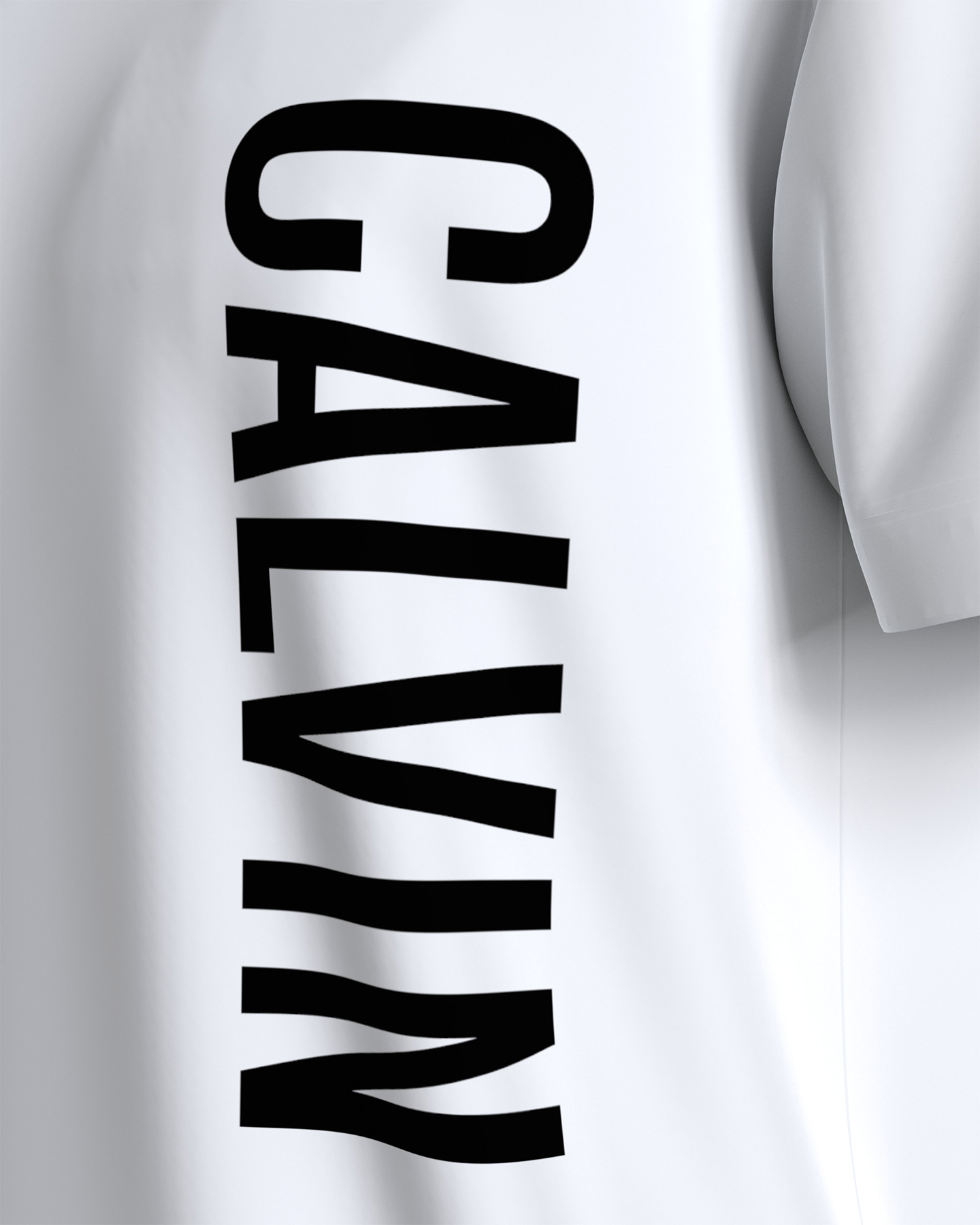 T-shirt CALVIN KLEIN JEANS LOGO M - Bianco - 4 | Cisalfa Sport