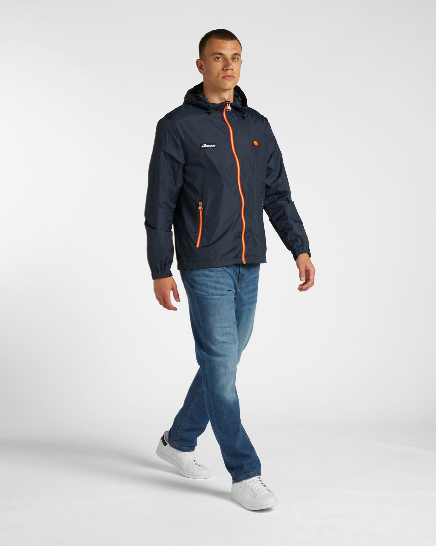 Giubbotto ELLESSE CLASSIC PATCH M - Blu - 3 | Cisalfa Sport