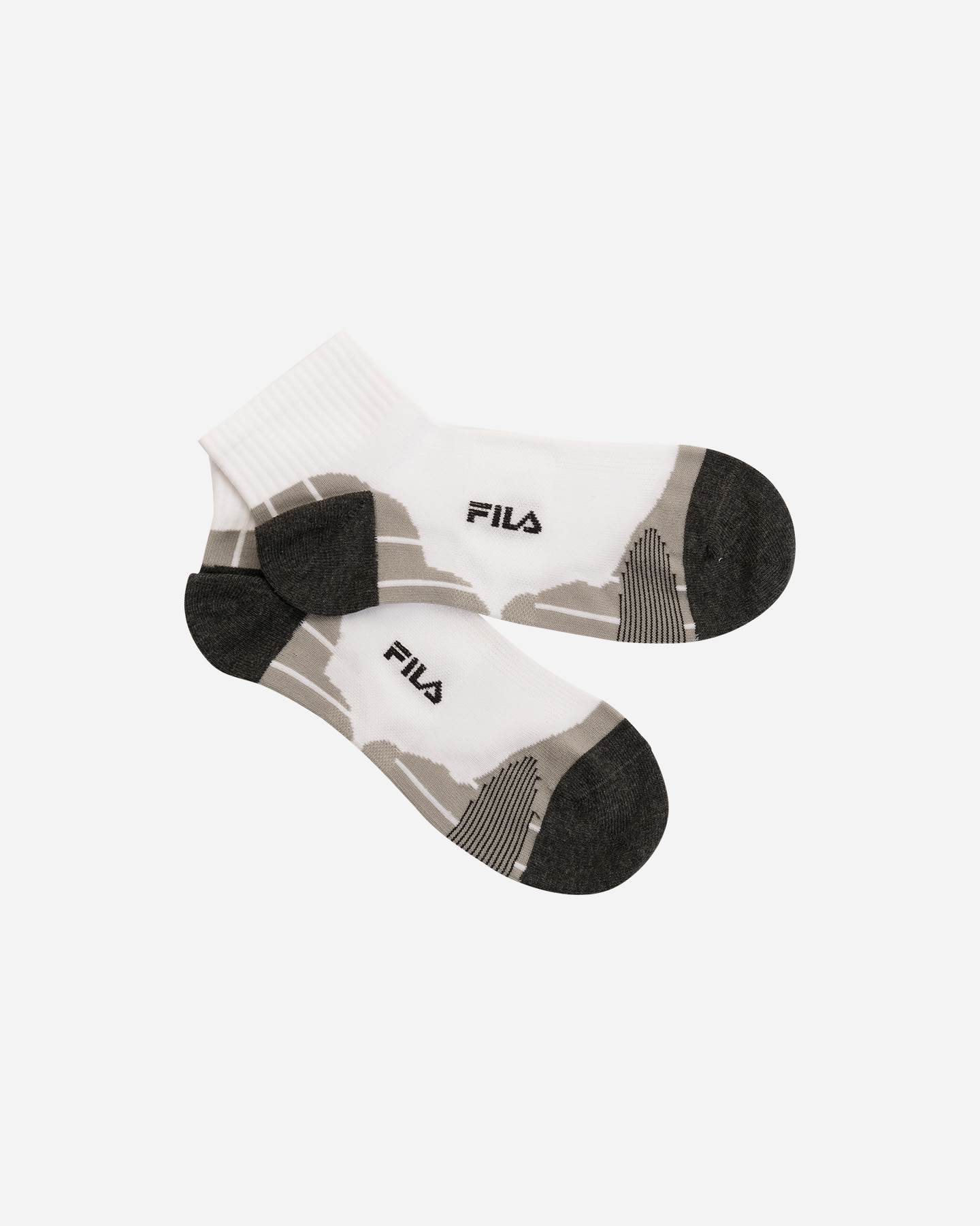 Calze FILA SET DA 3 QUARTER MULTISPORT M - Bianco - 0 | Cisalfa Sport