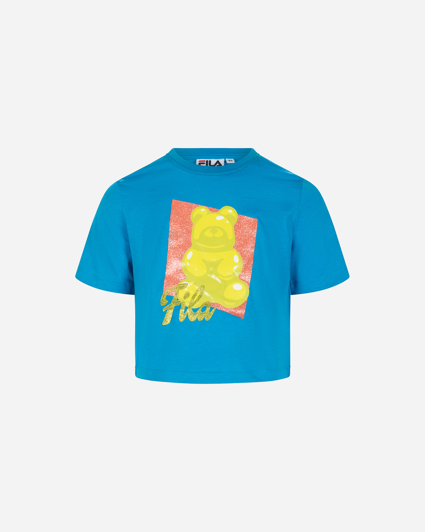 T-shirt FILA CROP GUMMY JR - Azzurro - 0 | Cisalfa Sport