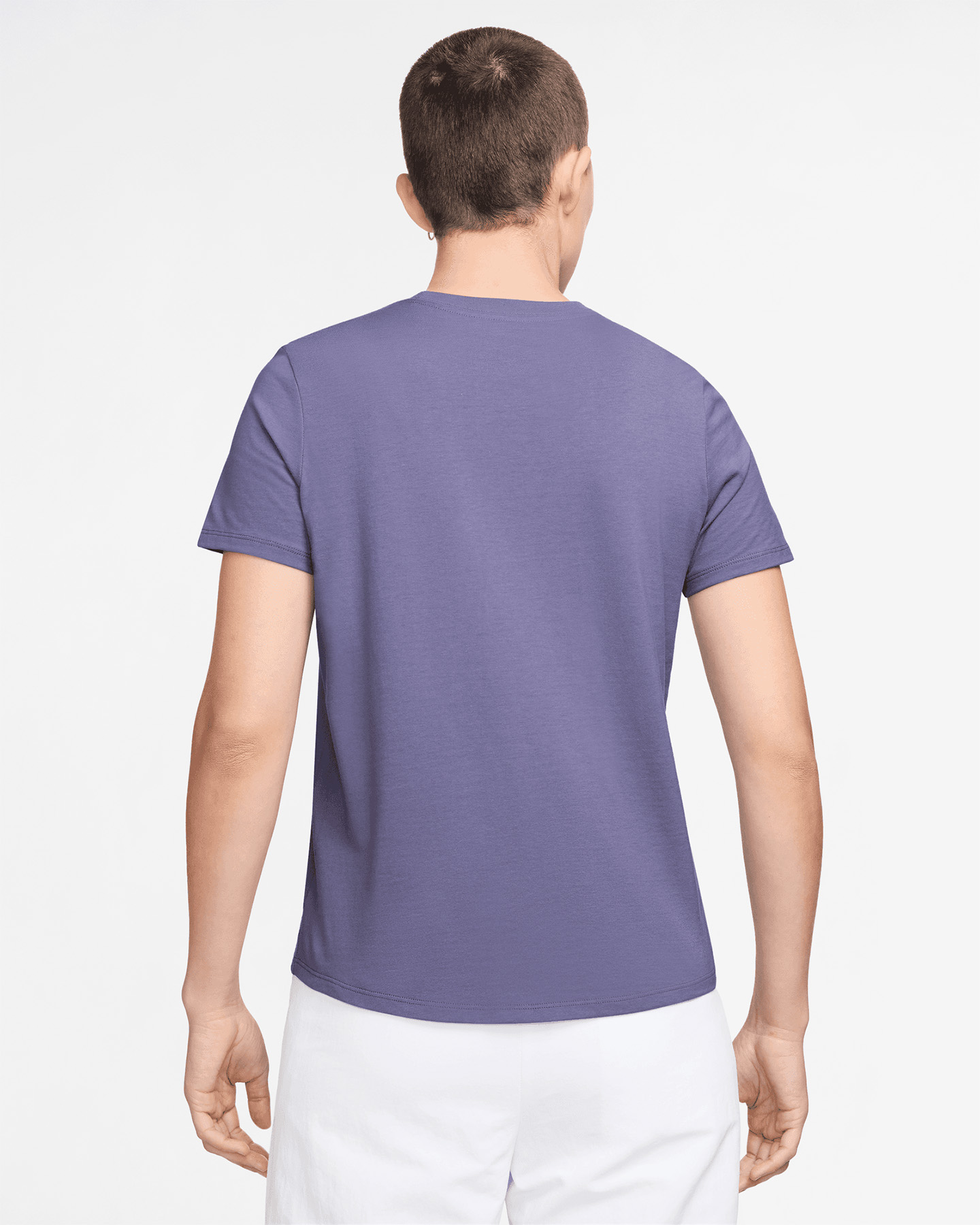 T-shirt NIKE ESSENTIALS SMALL LOGO W - Viola - 1 | Cisalfa Sport