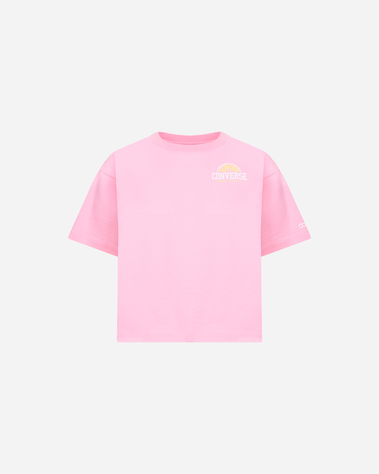 T-shirt CONVERSE BOXY JR - Giallo - 0 | Cisalfa Sport