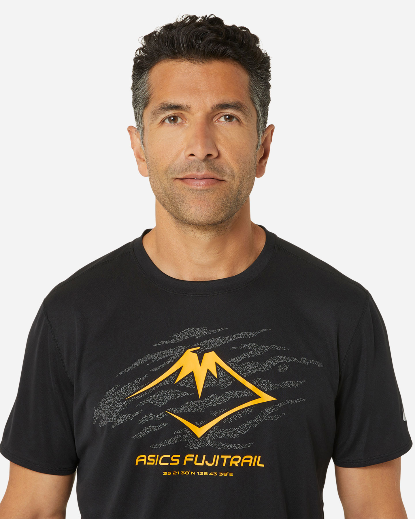 T-shirt running ASICS FUJITRAIL LOGO M - Nero - 4 | Cisalfa Sport