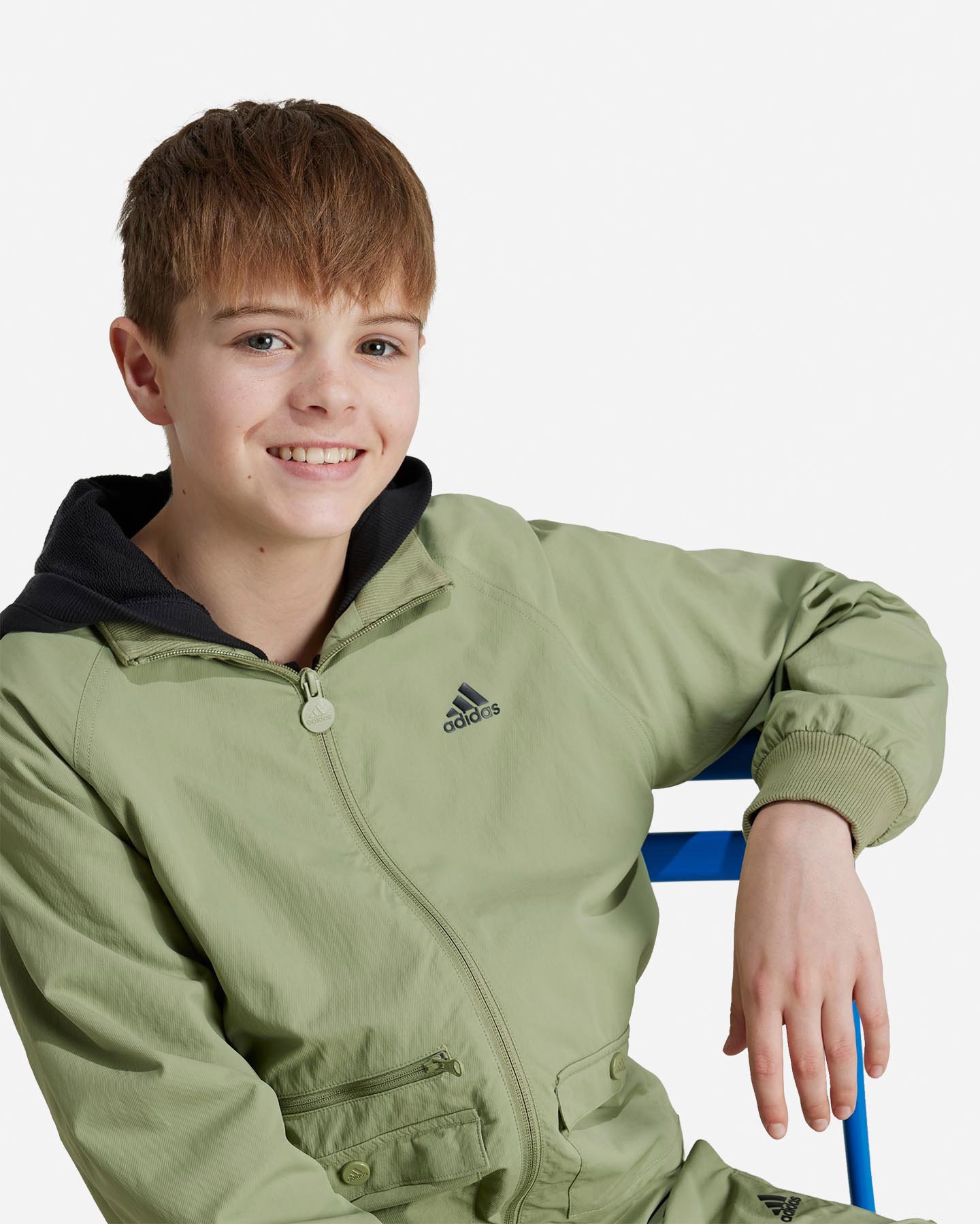 Felpa adidas bambino verde online