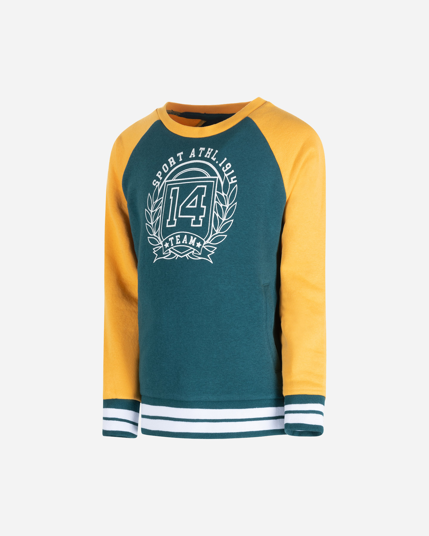 Felpa ADMIRAL GRAPHIC LOGO JR - Verde - 0 | Cisalfa Sport