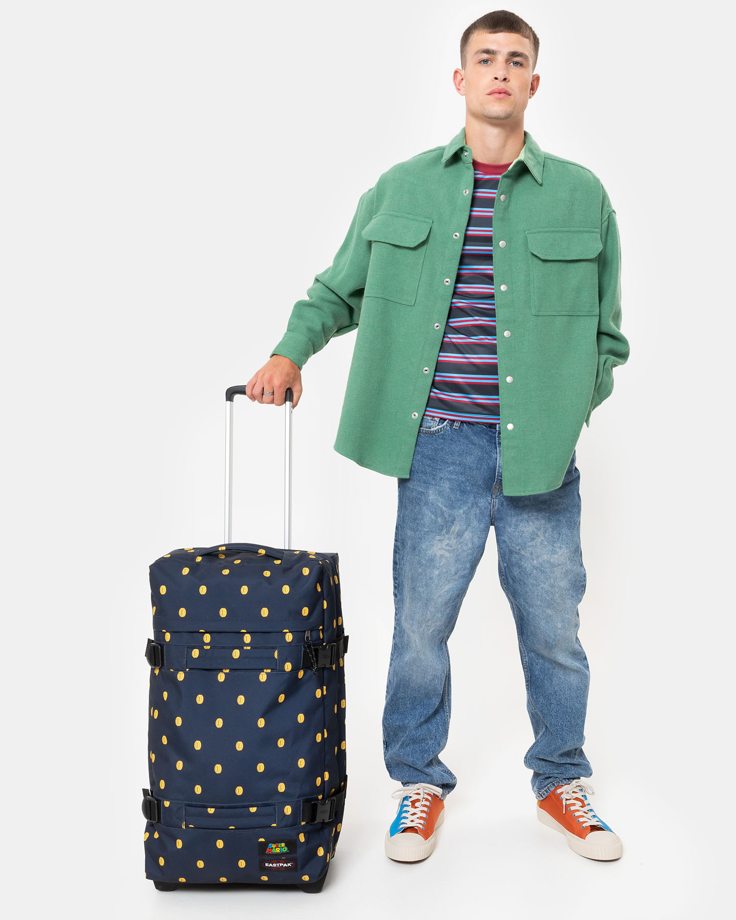 Trolley EASTPAK TRANSIT'R M SUPER MARIO - Blu Navy - 0 | Cisalfa Sport