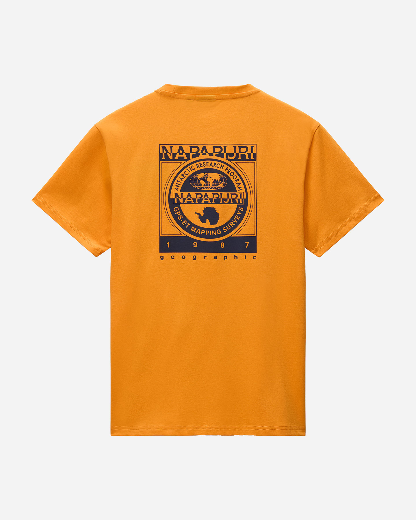 T-shirt NAPAPIJRI BIG LOGO BACK M - Arancione - 1 | Cisalfa Sport