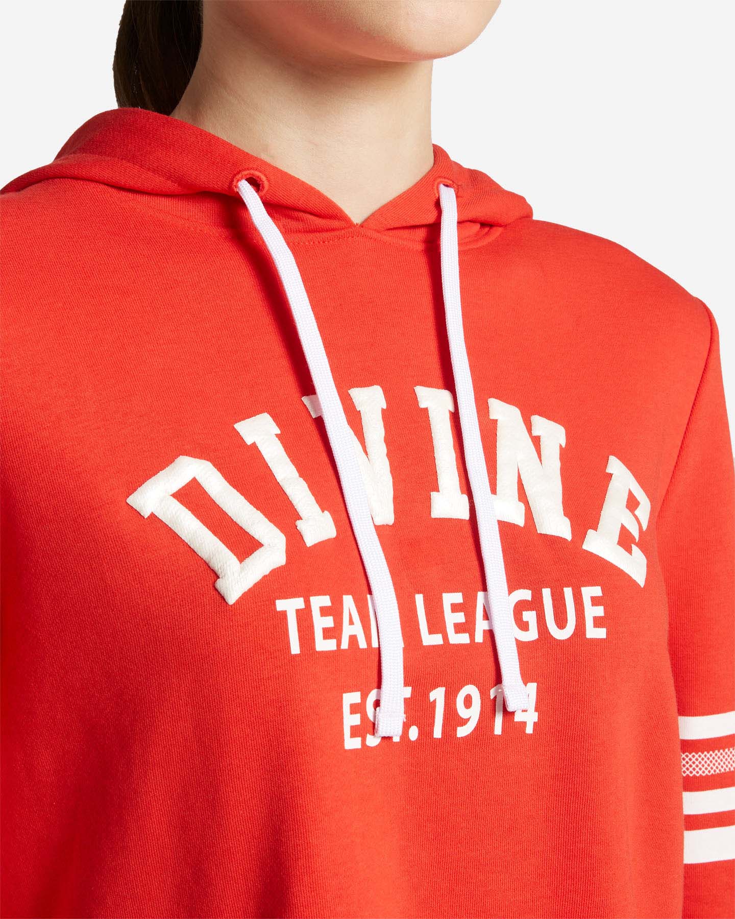 Felpa ADMIRAL VARSITY W - Rosso - 4 | Cisalfa Sport