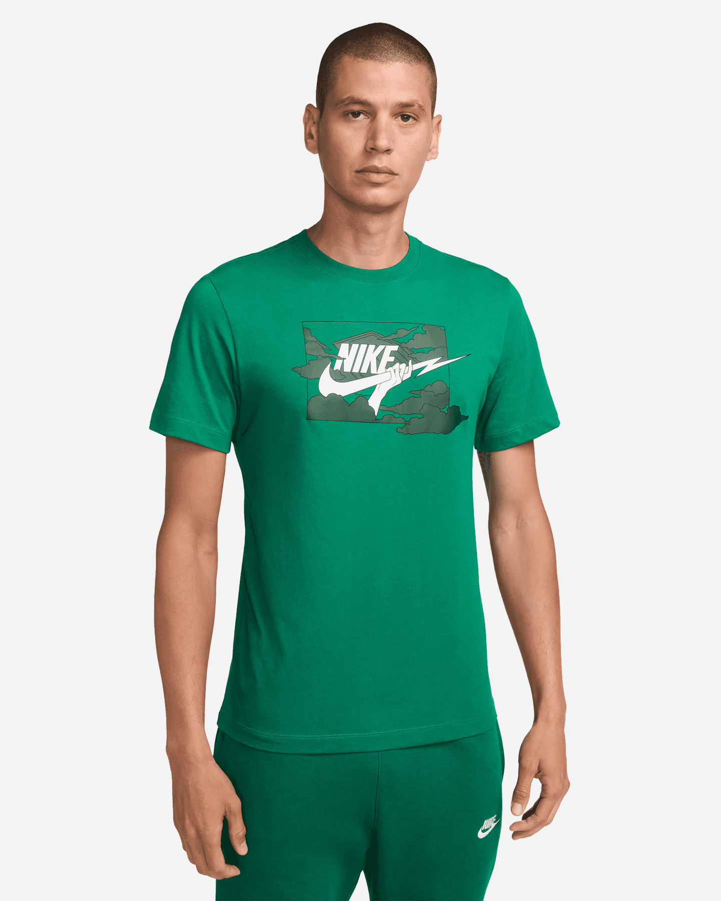 T-shirt NIKE SPORTSWEAR GRAPHIC M - Verde - 0 | Cisalfa Sport