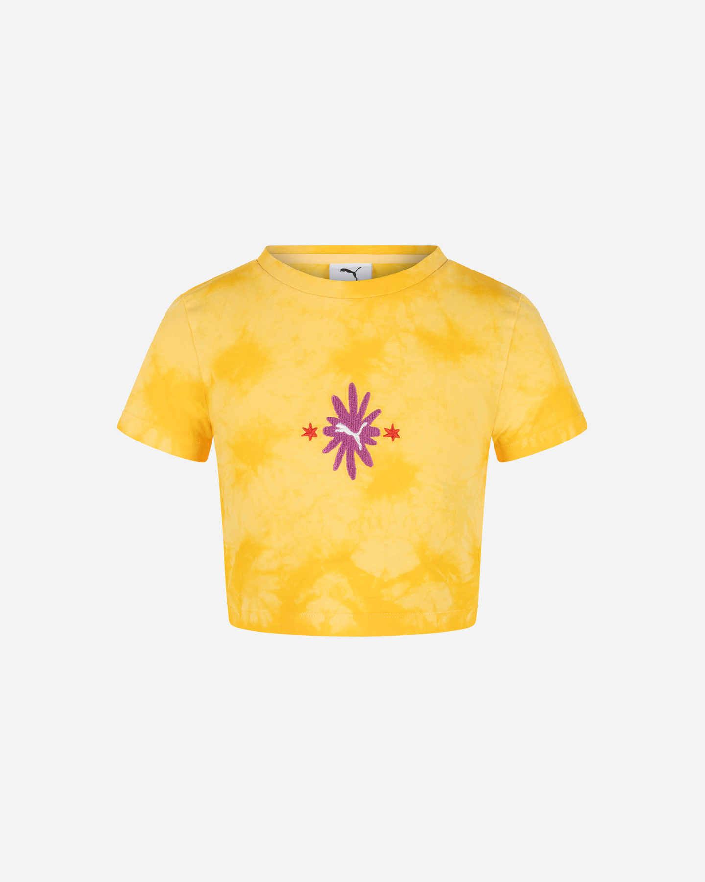 T-shirt PUMA TIE DYE JR - Giallo - 0 | Cisalfa Sport