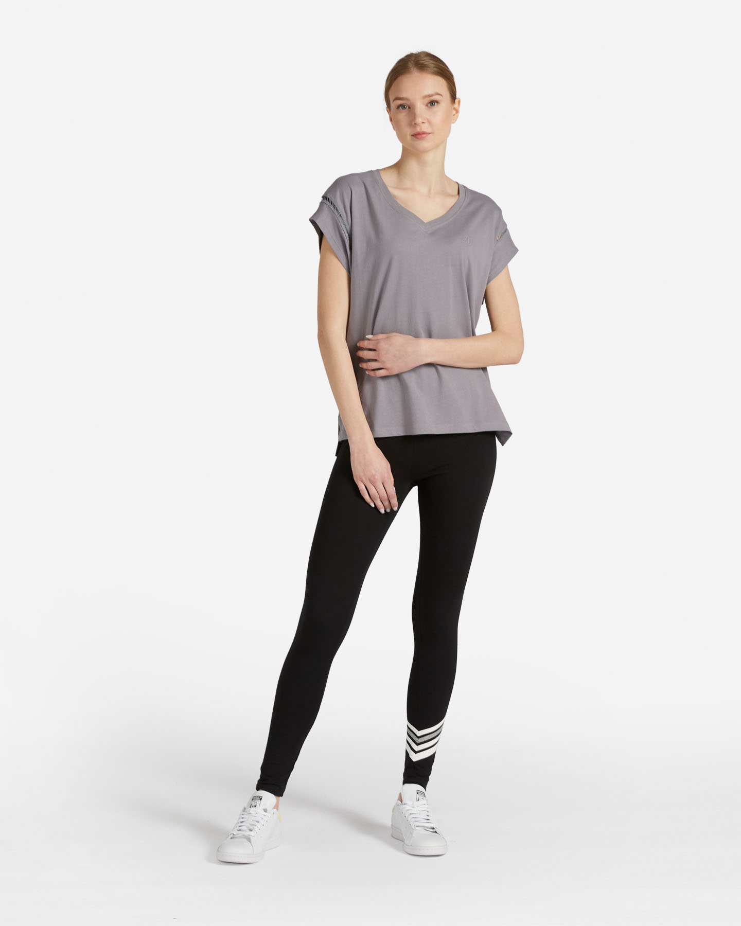 T-shirt ADMIRAL NEW CLASSIC W - Grigio - 1 | Cisalfa Sport
