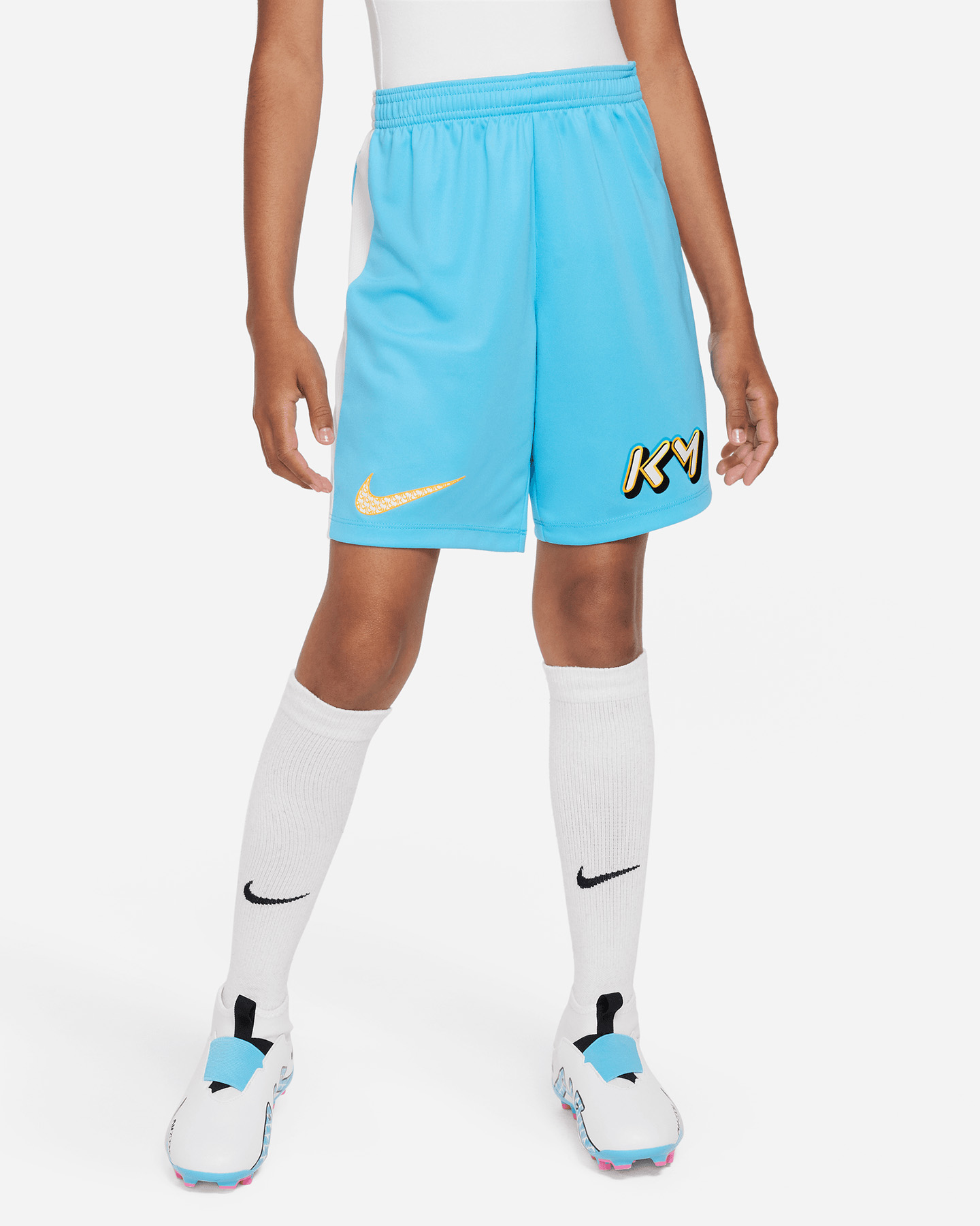 Pantaloncini calcio NIKE MBAPPE JR - Azzurro - 0 | Cisalfa Sport