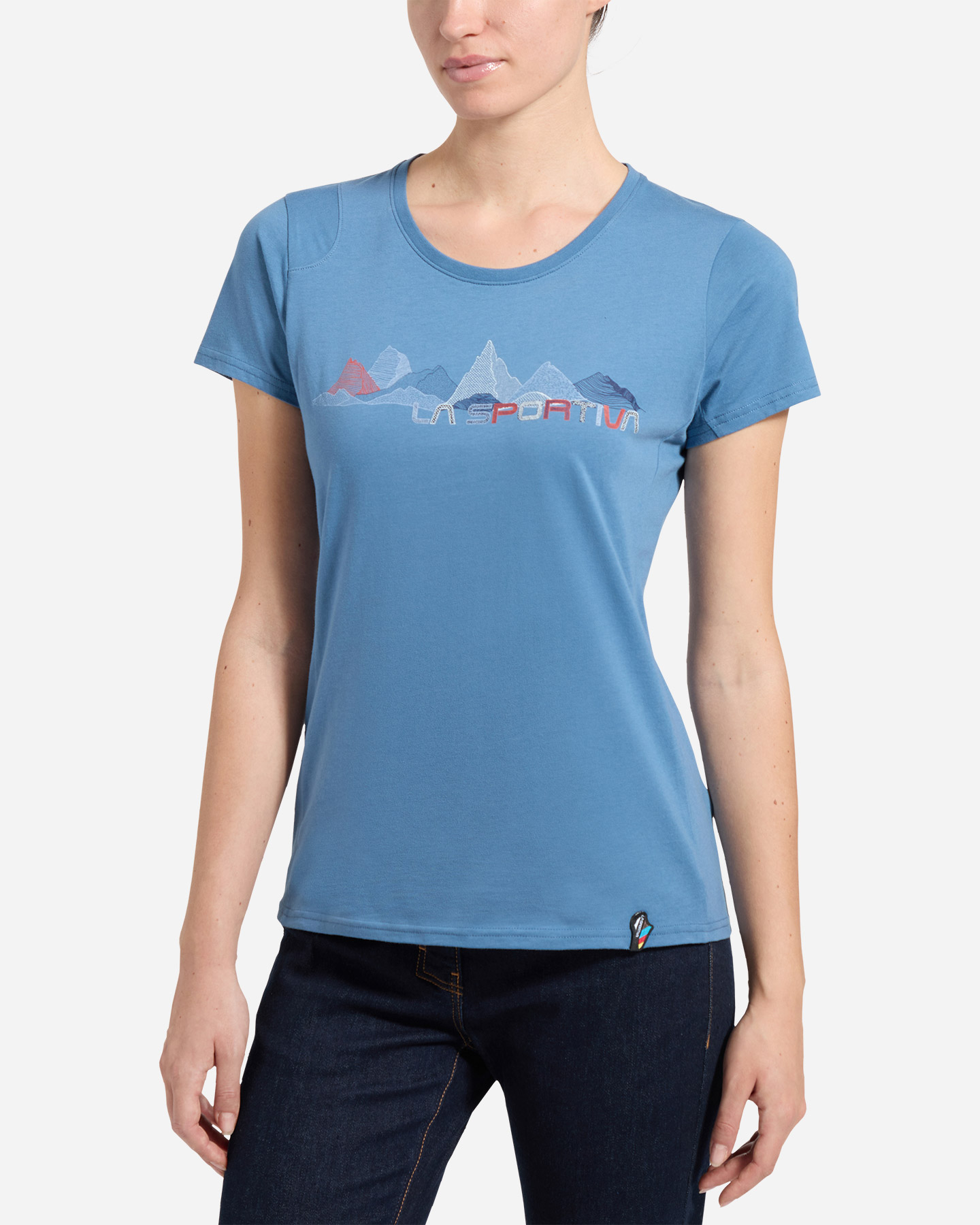T-shirt LA SPORTIVA PEAKS W - Blu - 2 | Cisalfa Sport