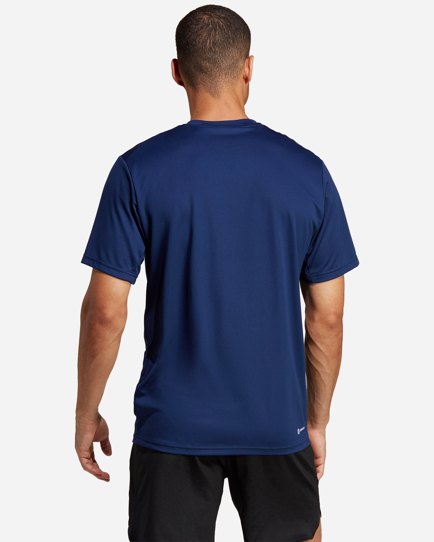 T-shirt training ADIDAS TR-ES SMALL LOGO M - Blu - 2 | Cisalfa Sport