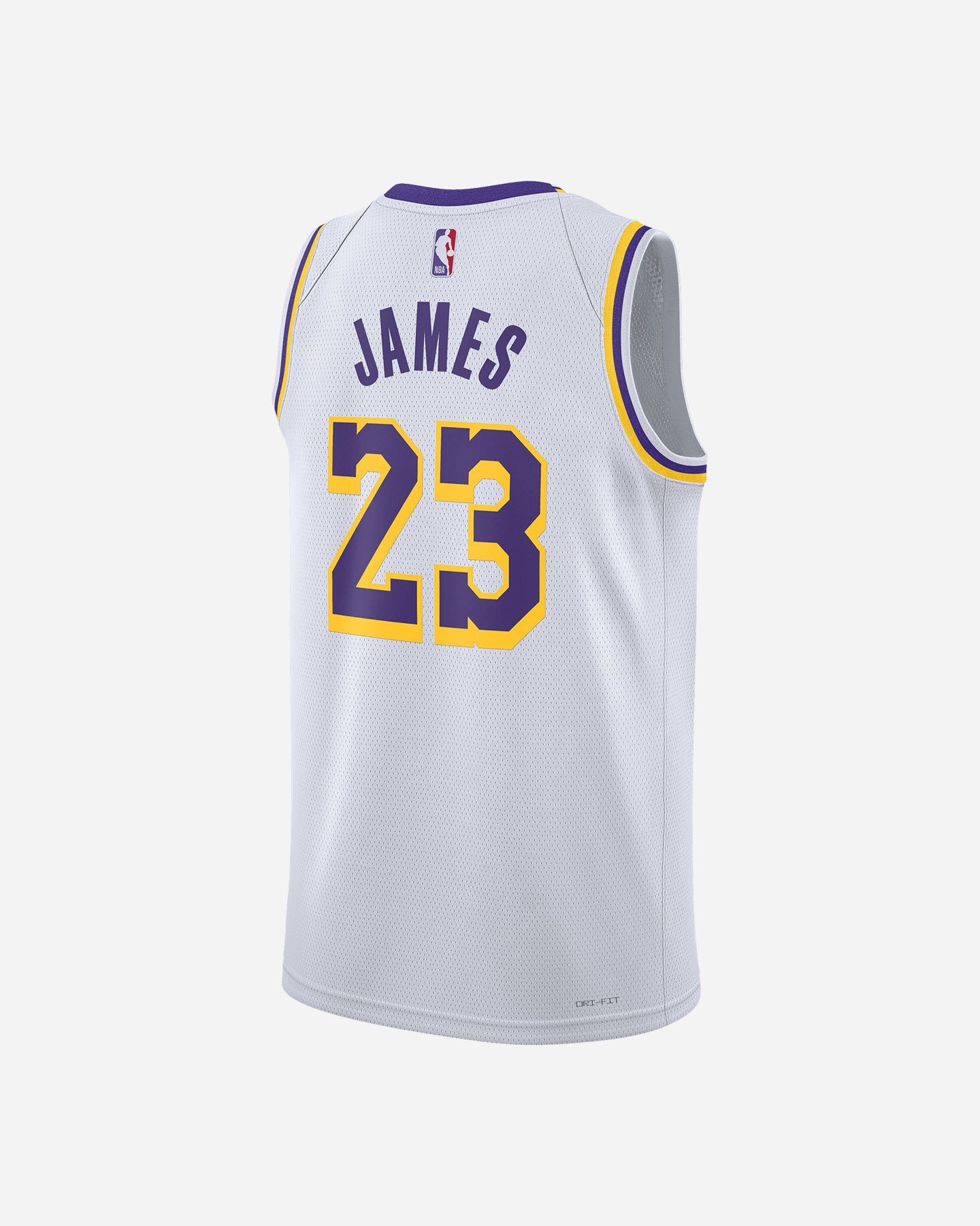 Canotta basket NIKE JAMES LEBRON LOS ANGELES LAKERS ASC M - Bianco - 1 | Cisalfa Sport