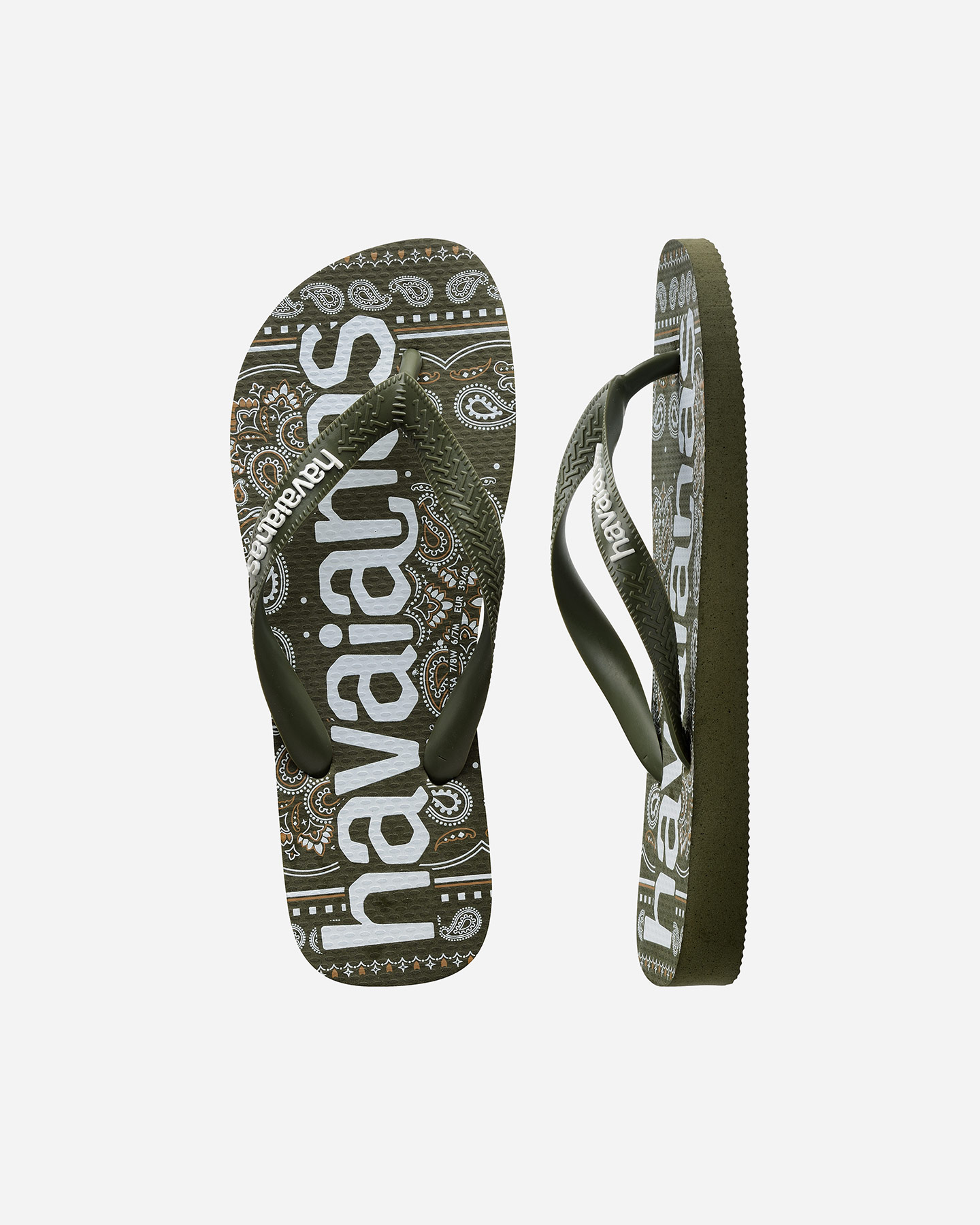 Infradito HAVAIANAS TOP LOGOMANIA FASHION M - Verde - 2 | Cisalfa Sport