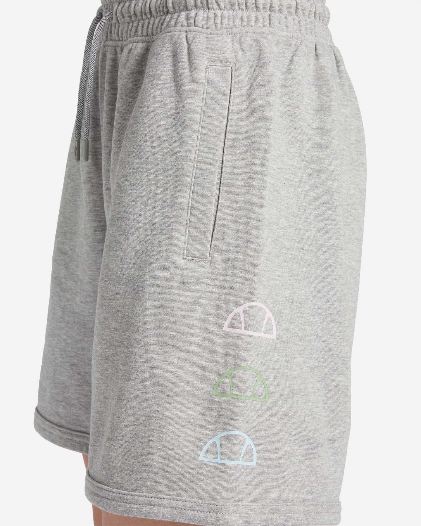 Bermuda ELLESSE BASIC W - Grigio - 3 | Cisalfa Sport