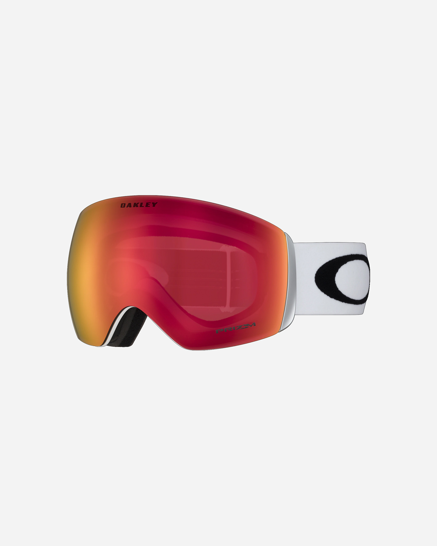 Maschera sci OAKLEY FLIGHT DECK IRIDIUM - Bianco - 0 | Cisalfa Sport