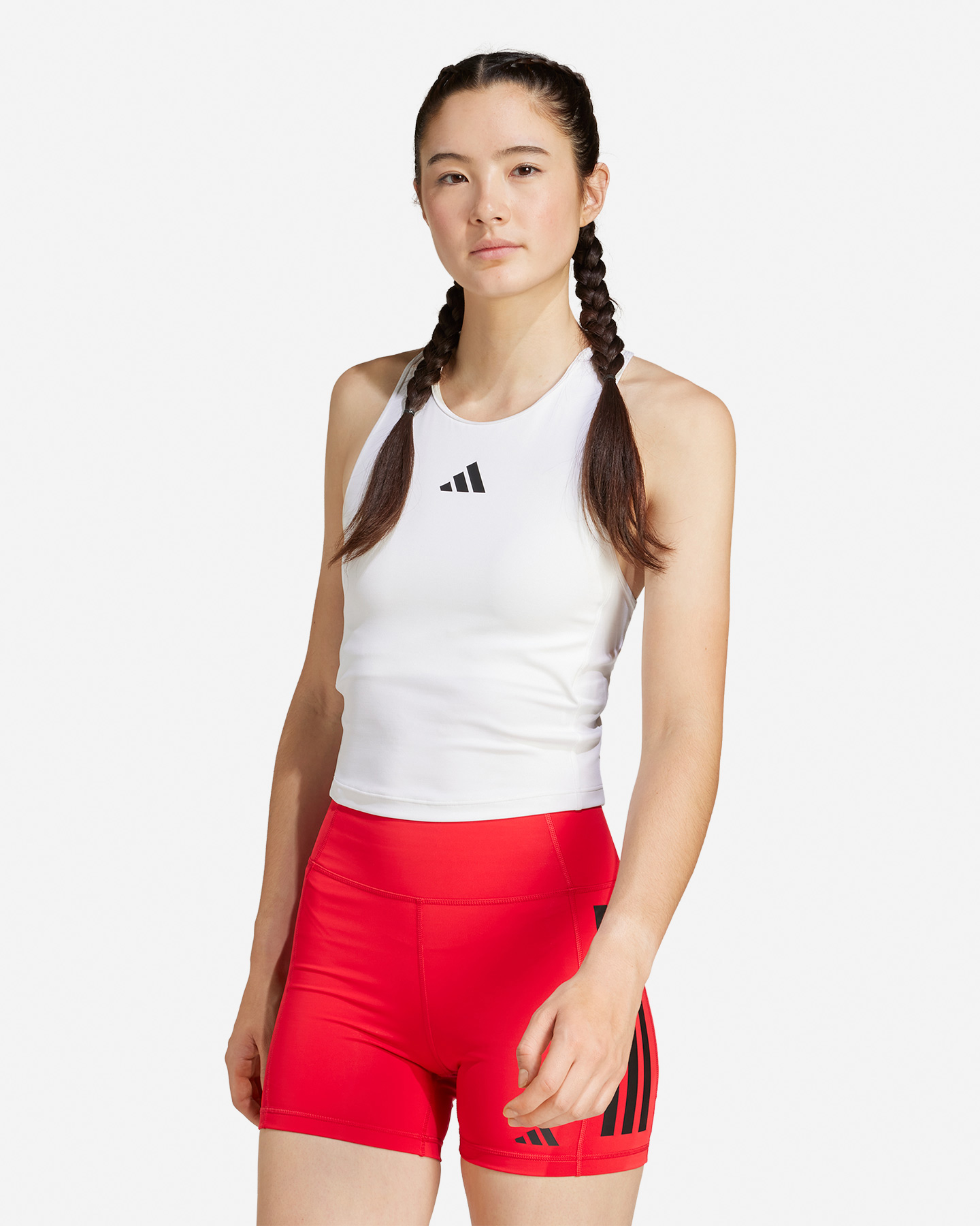 Canotta training ADIDAS SMALL LOGO W - Bianco - 1 | Cisalfa Sport