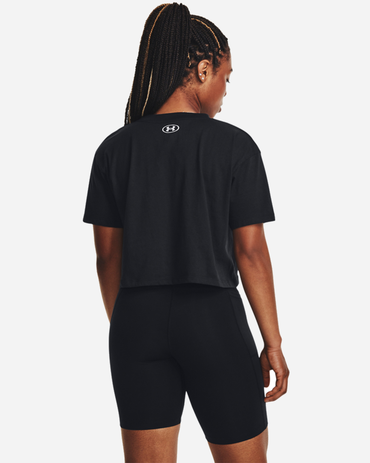 T-shirt UNDER ARMOUR BIG LOGO W - Nero - 1 | Cisalfa Sport