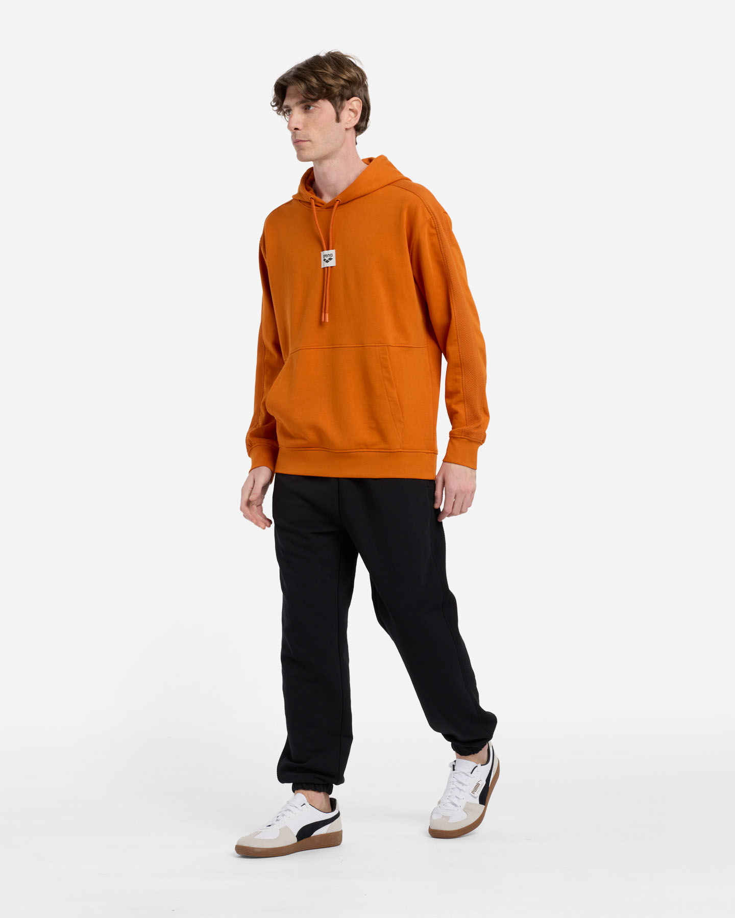 Felpa ARENA ATHLETIC ESSENTIAL M - Arancione - 4 | Cisalfa Sport
