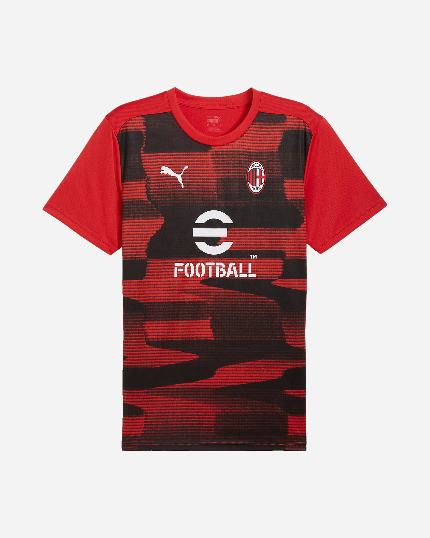 Maglia calcio ufficiale PUMA MILAN PREMATCH SS HOME 24-25 M - 0 | Cisalfa Sport